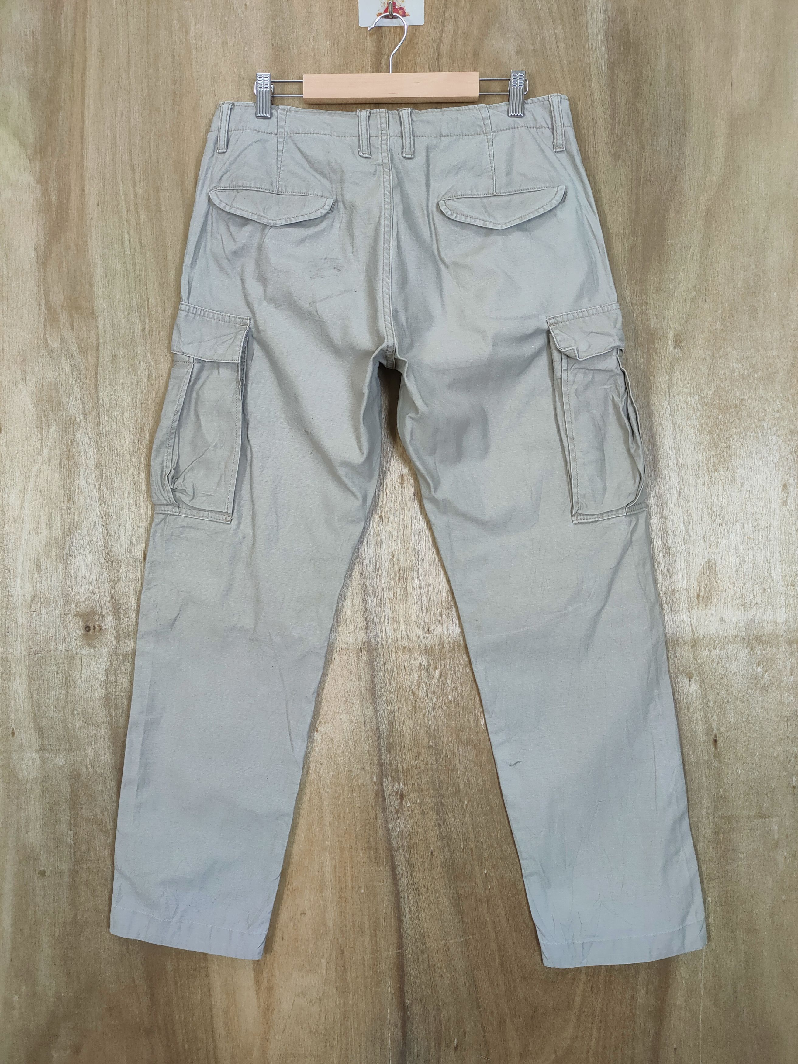 Japanese Brand VINTAGE BACK NUMBER CARGO PANTS Size US 32 / EU 48 - 8 Thumbnail
