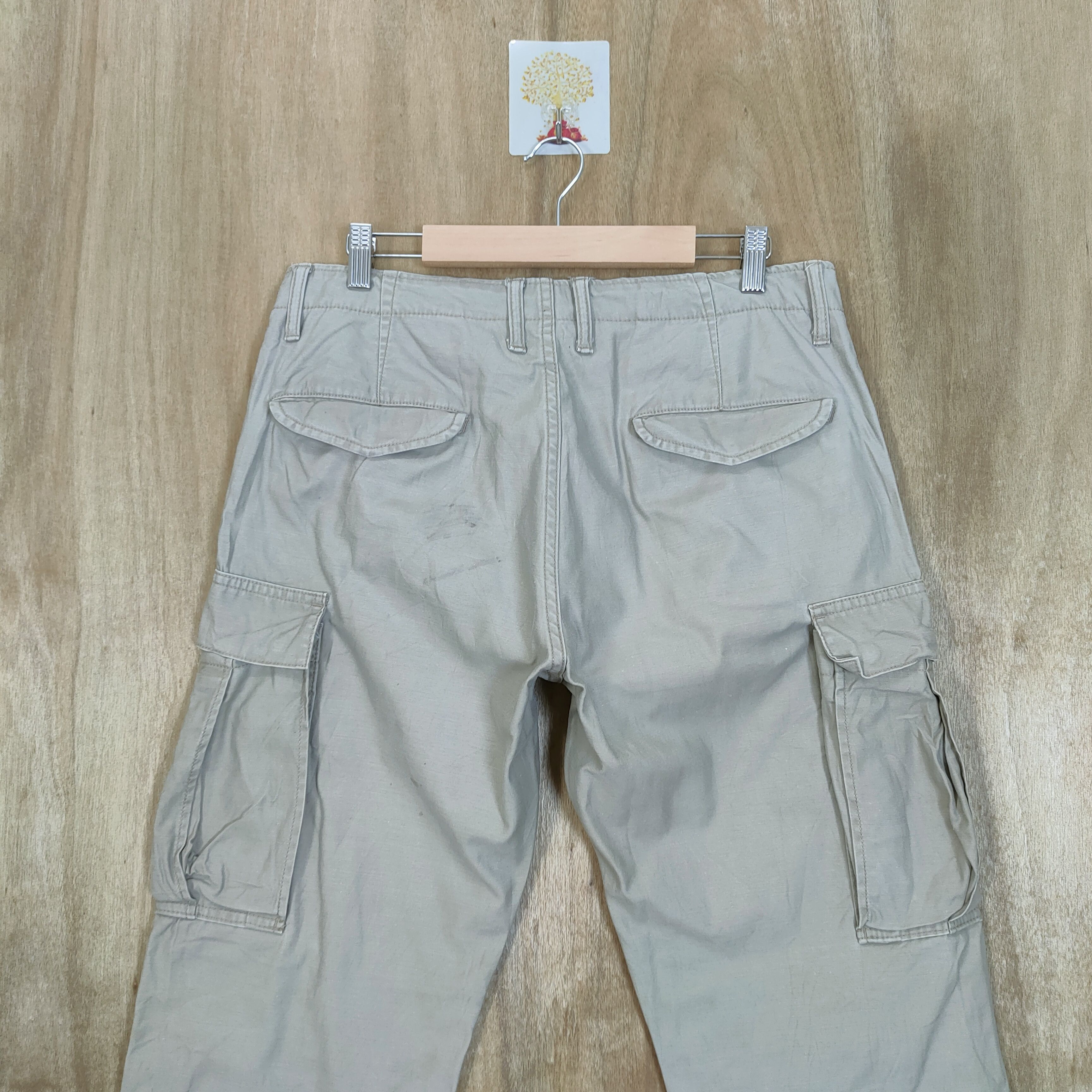 Japanese Brand VINTAGE BACK NUMBER CARGO PANTS Size US 32 / EU 48 - 9 Thumbnail