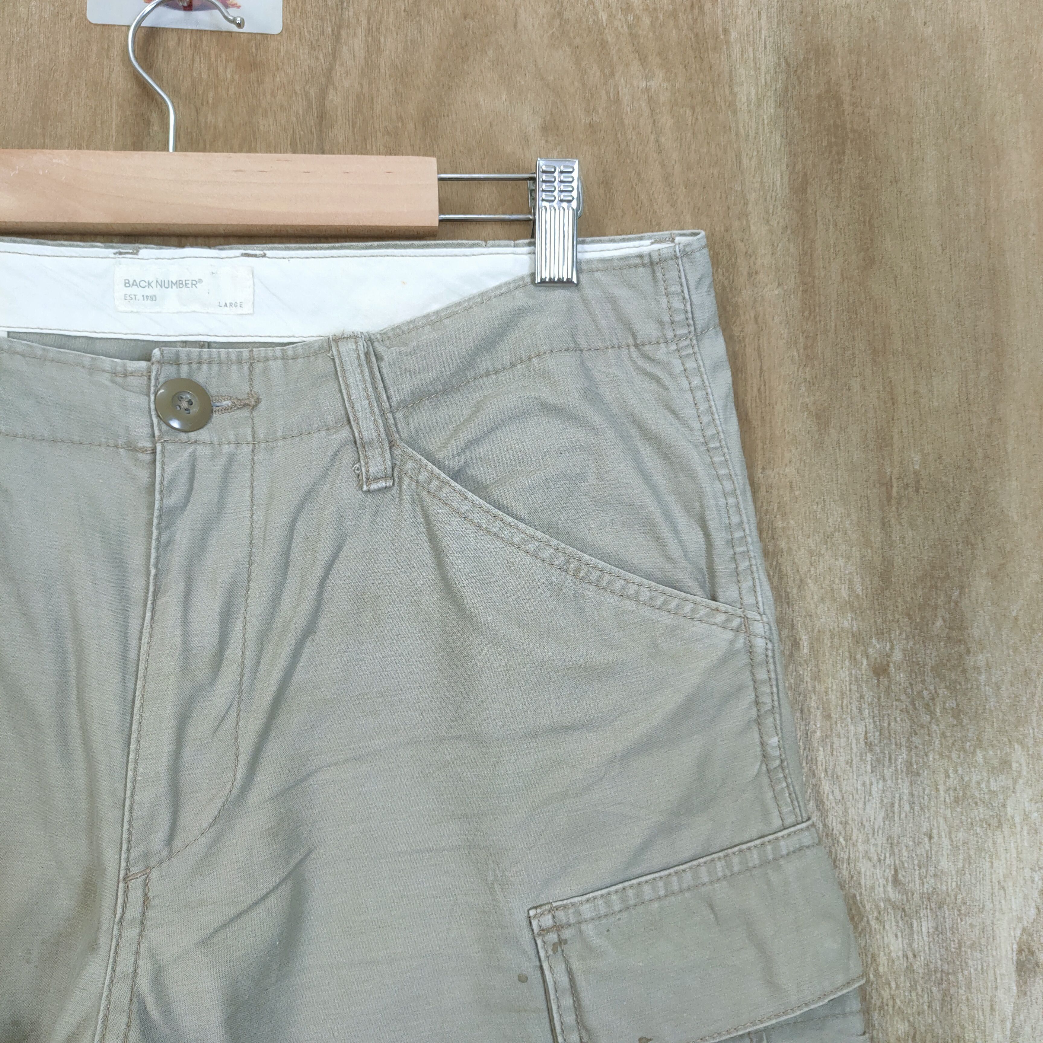 Japanese Brand VINTAGE BACK NUMBER CARGO PANTS Size US 32 / EU 48 - 5 Thumbnail