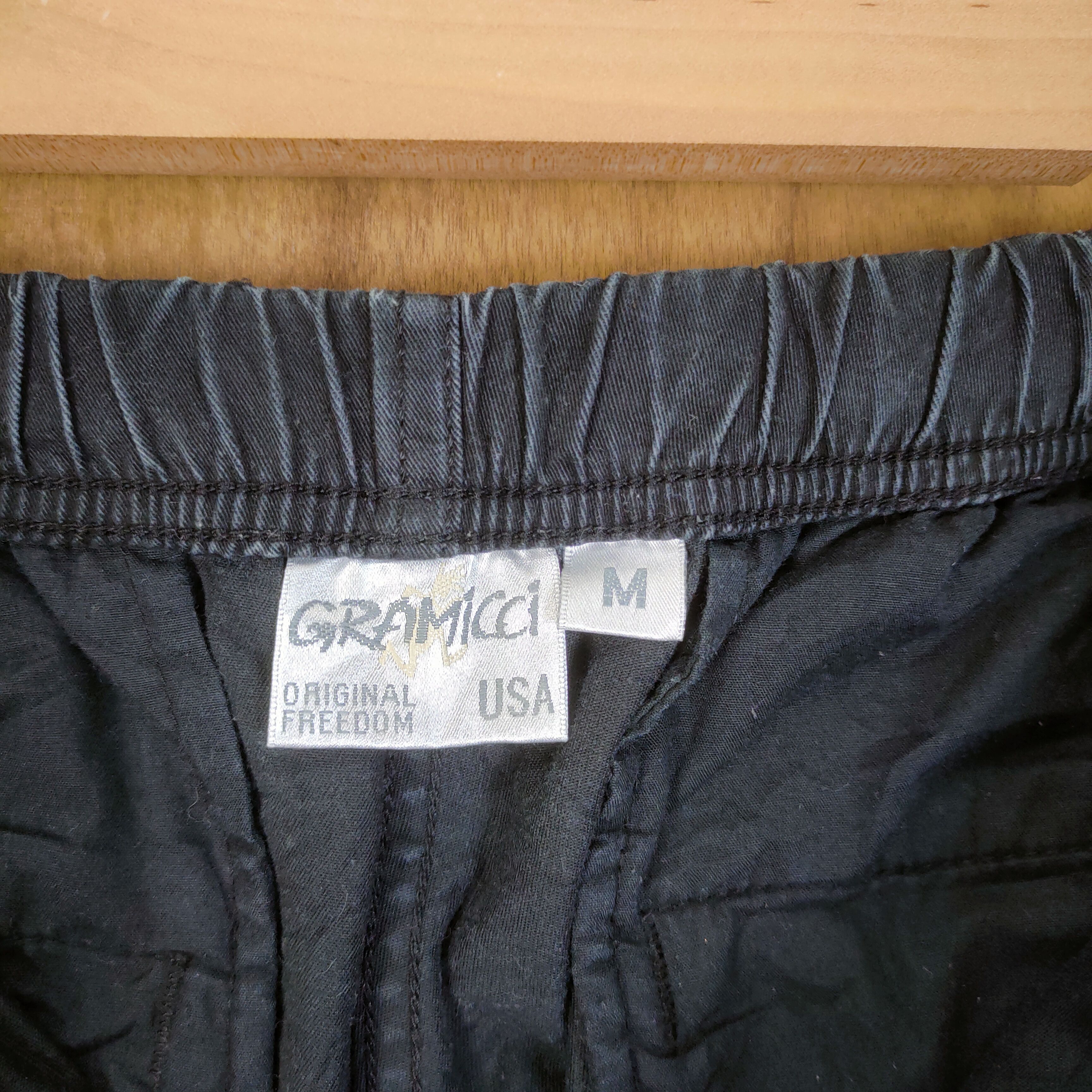 Gramicci GRAMICCI FADED BLACK PANTS Size US 30 / EU 46 - 10 Thumbnail