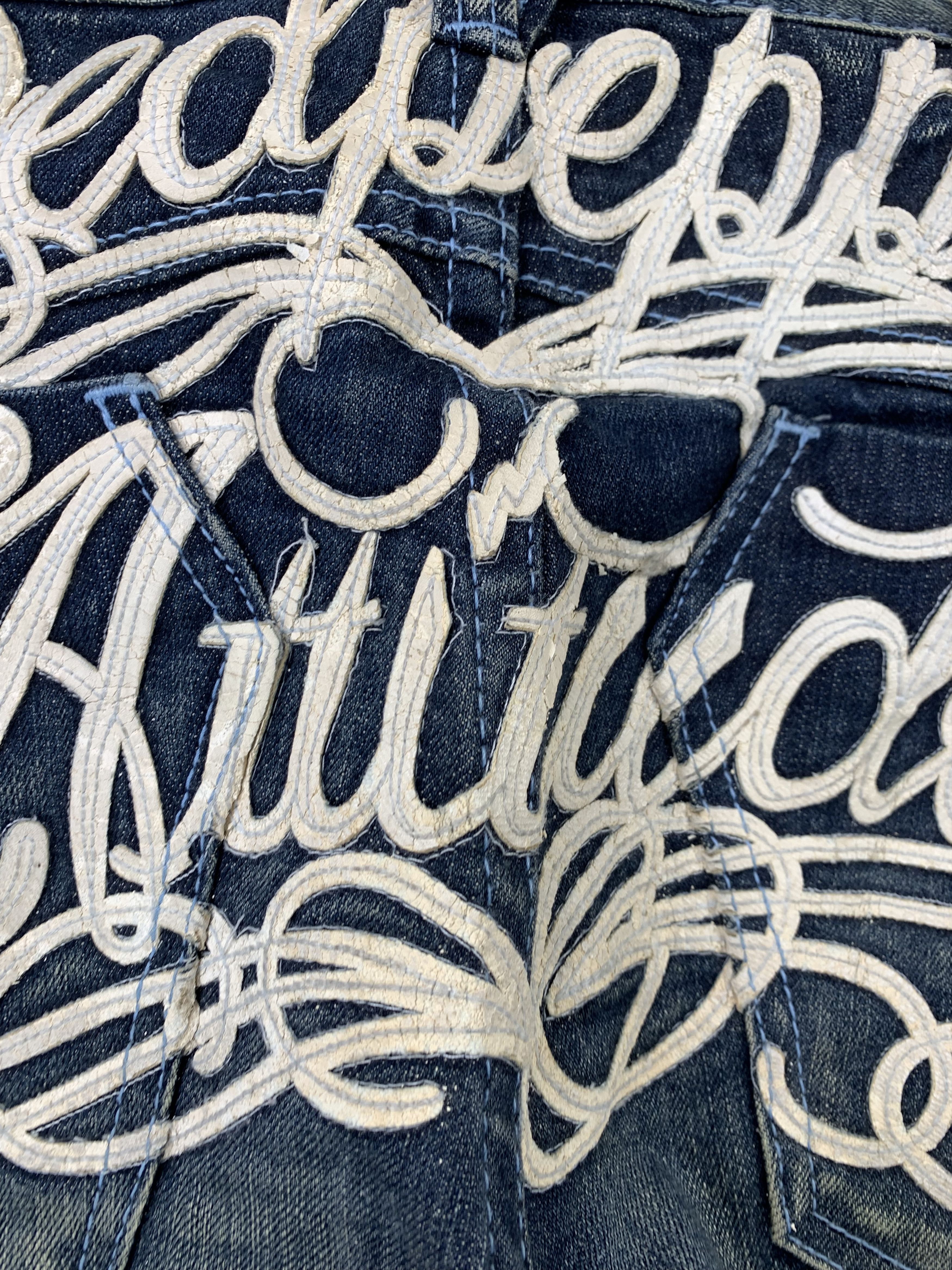 Vintage Vintage Red Pepper Spellout Faded Blue Jeans Size US 36 / EU 52 - 21 Thumbnail