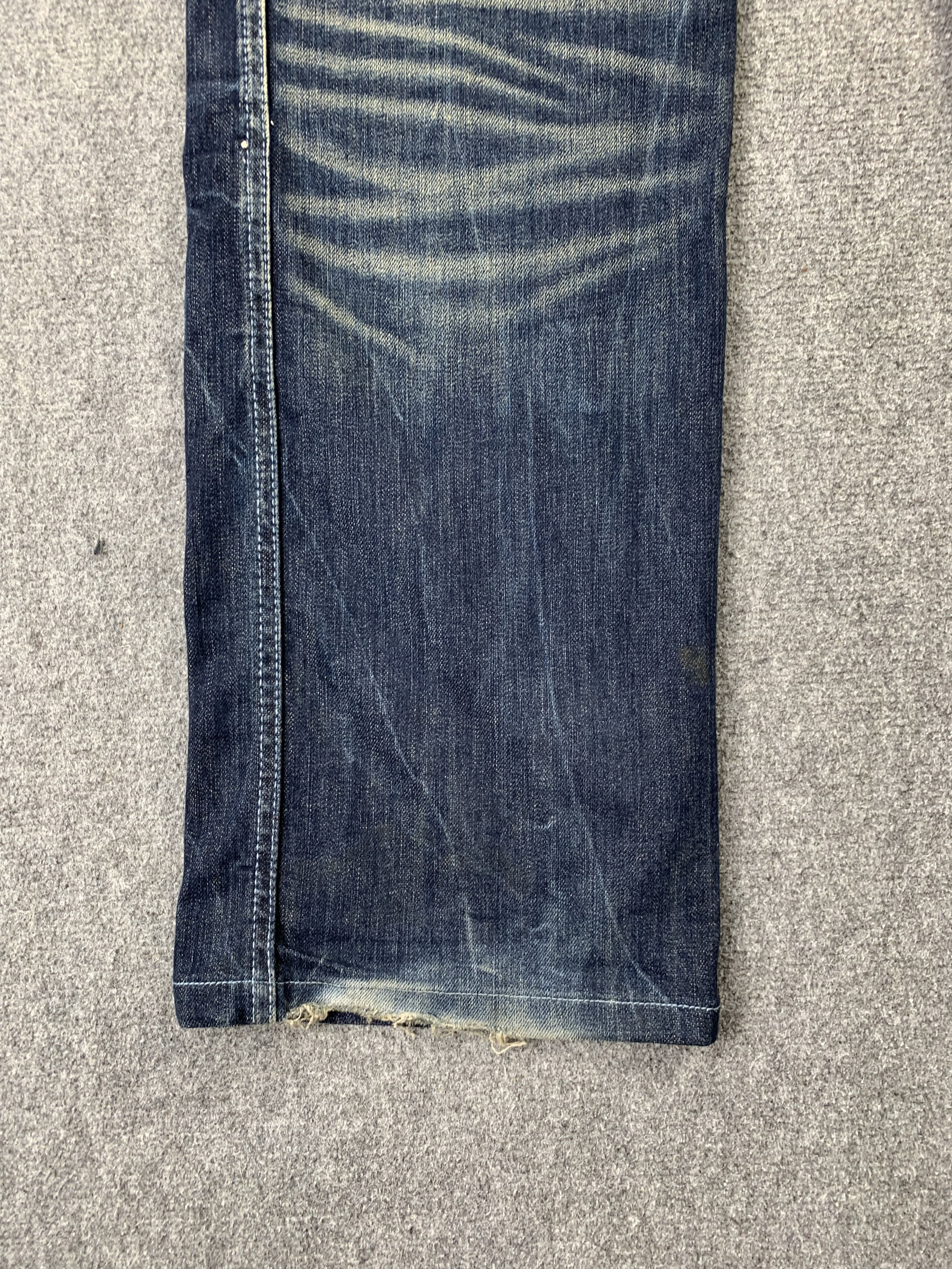 Vintage Vintage Red Pepper Spellout Faded Blue Jeans Size US 36 / EU 52 - 17 Thumbnail