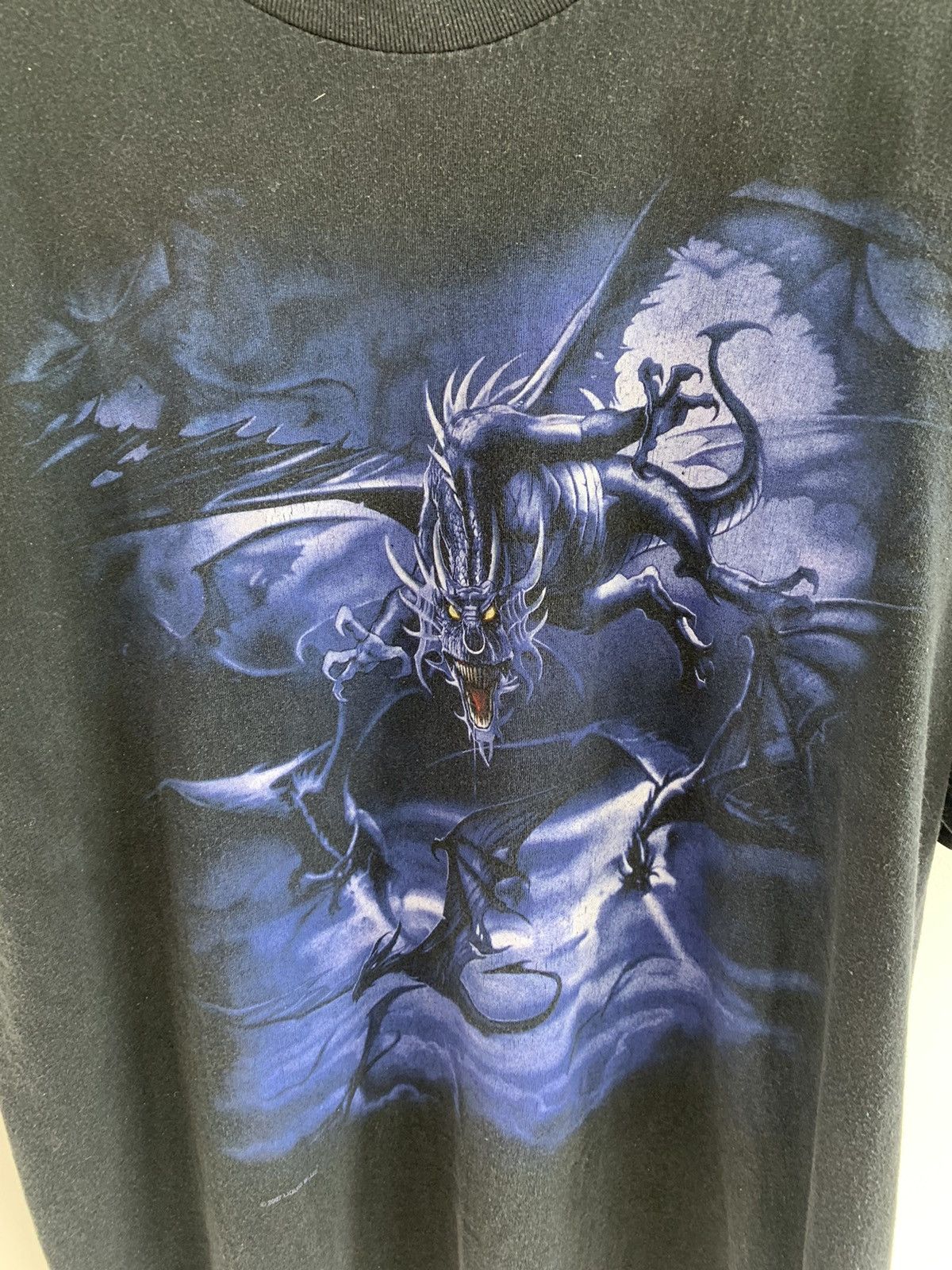 Liquid Blue Vintage Liquid Blue Dragon Tee Size US XL / EU 56 / 4 - 6 Thumbnail