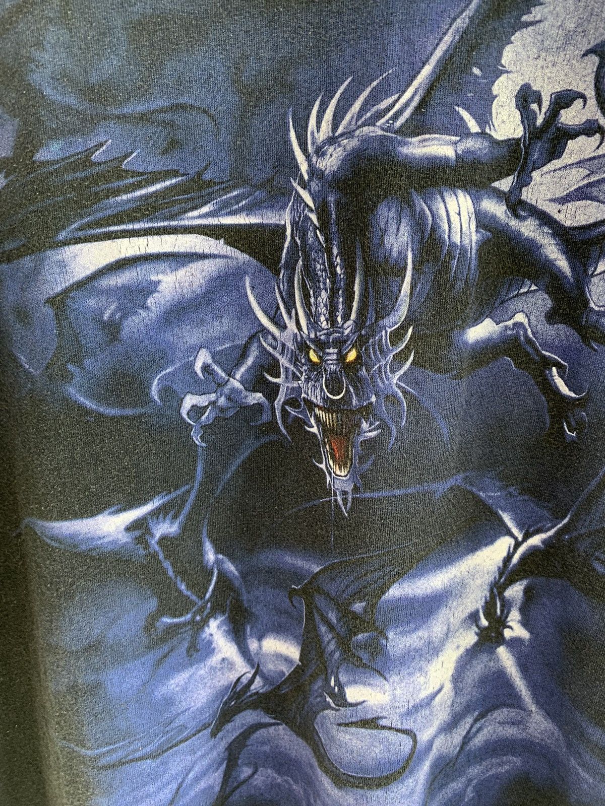 Liquid Blue Vintage Liquid Blue Dragon Tee Size US XL / EU 56 / 4 - 5 Thumbnail