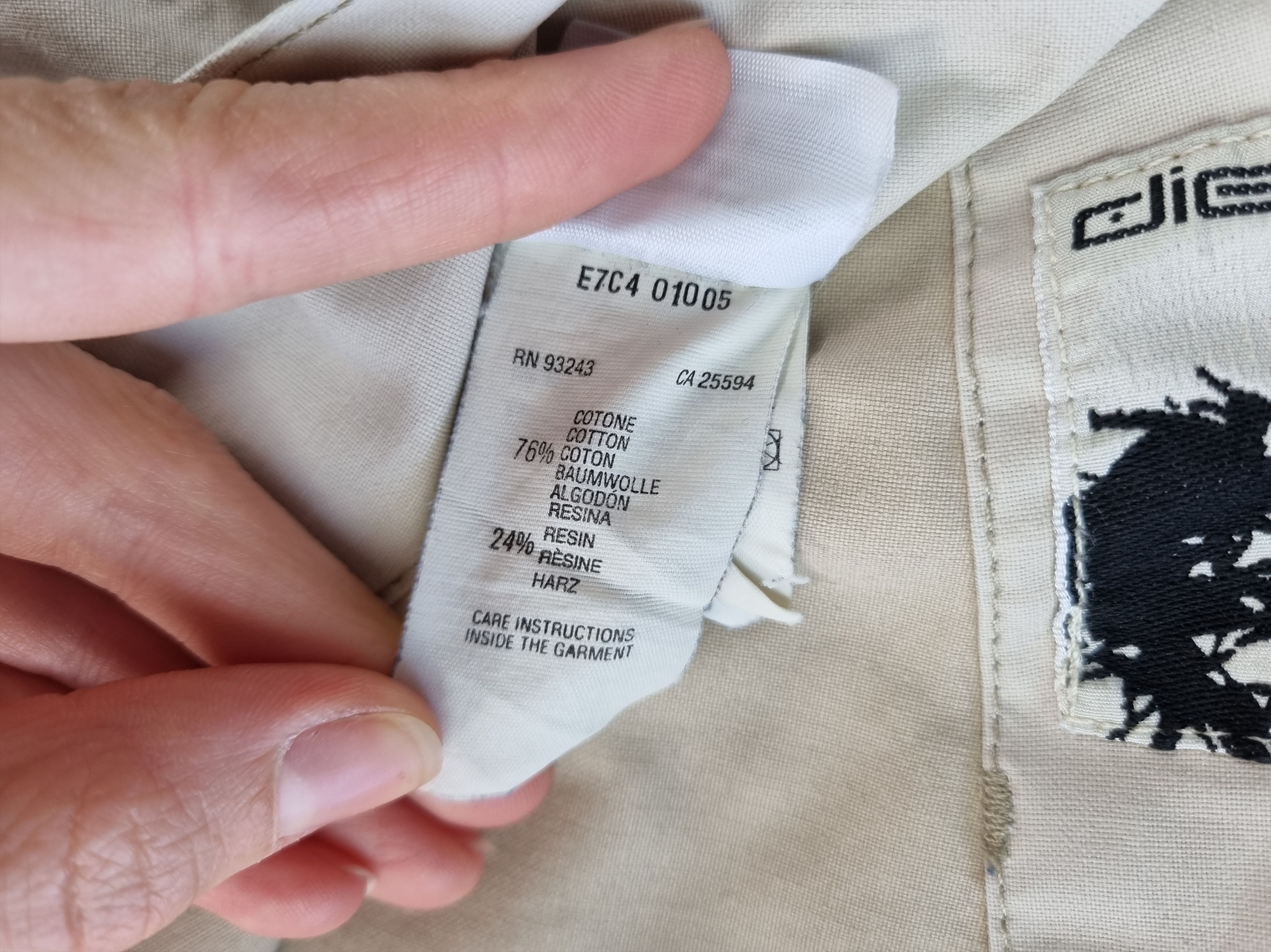Diesel 90s DIESEL Rare Workers Cargo light cotton shorts Size US 30 / EU 46 - 10 Thumbnail