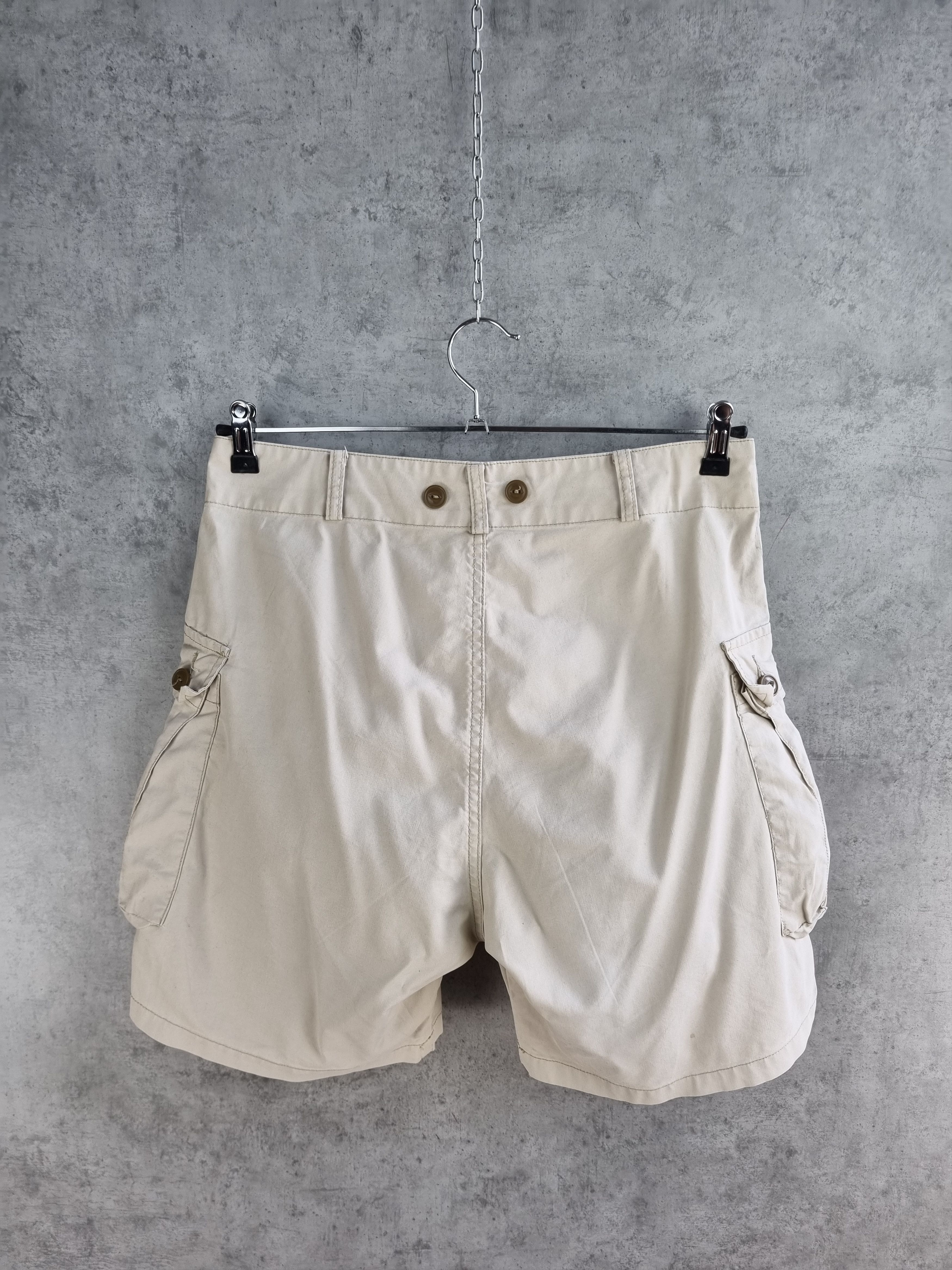Diesel 90s DIESEL Rare Workers Cargo light cotton shorts Size US 30 / EU 46 - 2 Thumbnail