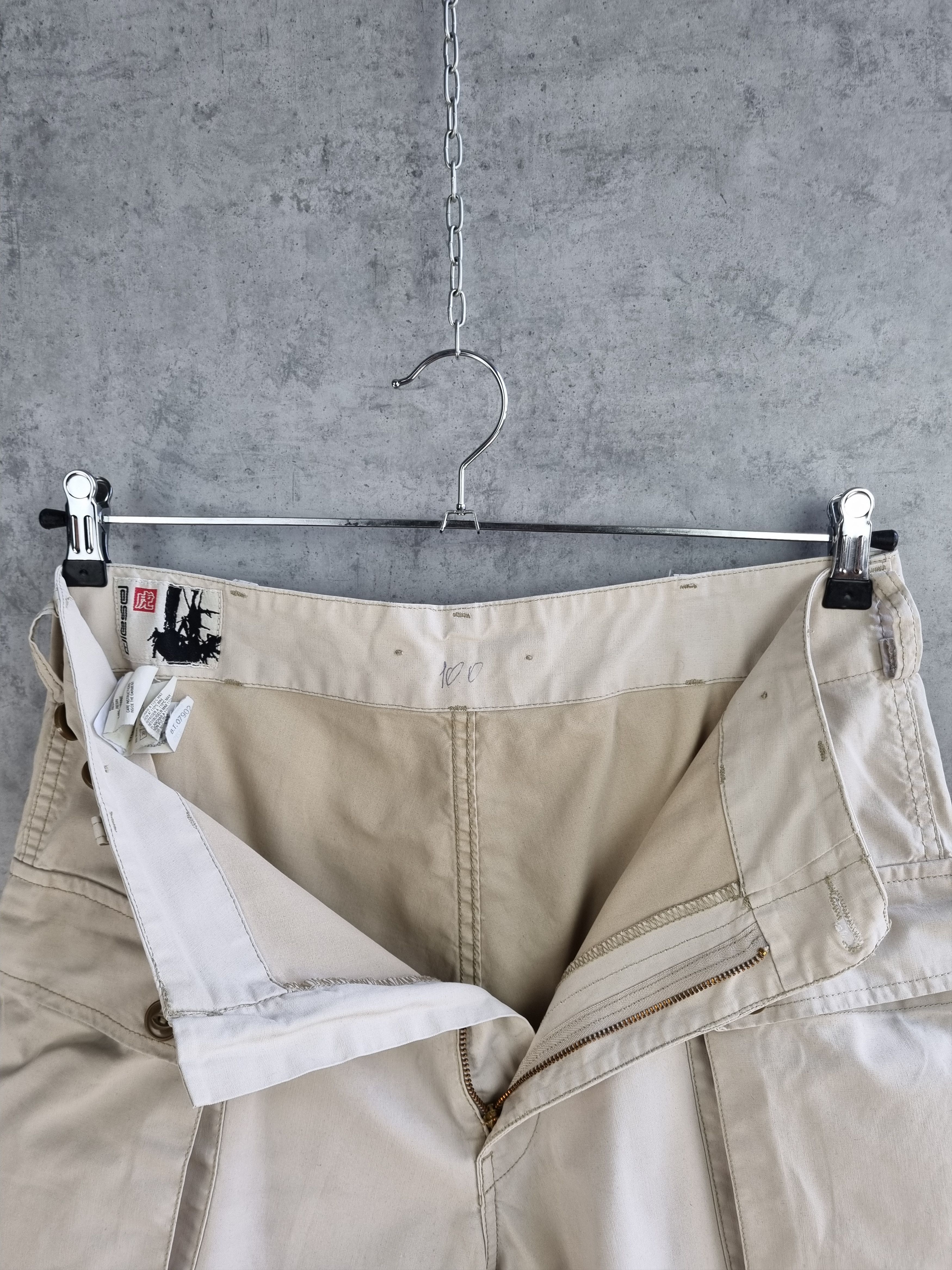Diesel 90s DIESEL Rare Workers Cargo light cotton shorts Size US 30 / EU 46 - 7 Thumbnail