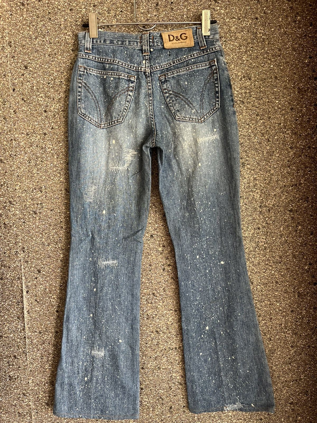 Dolce & Gabbana × If Six Was Nine × Tornado Mart FLARED JEANS D&G ft45 Size US 27 - 6 Thumbnail