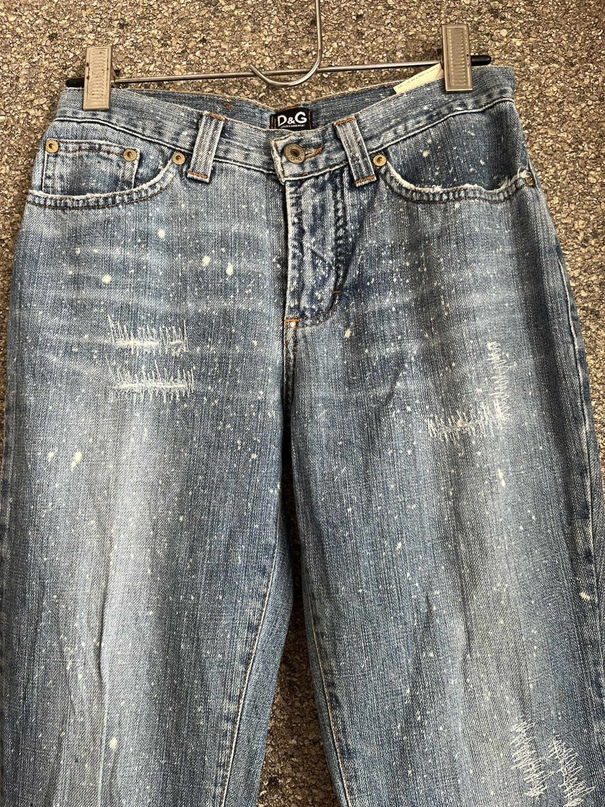 Dolce & Gabbana × If Six Was Nine × Tornado Mart FLARED JEANS D&G ft45 Size US 27 - 2 Thumbnail