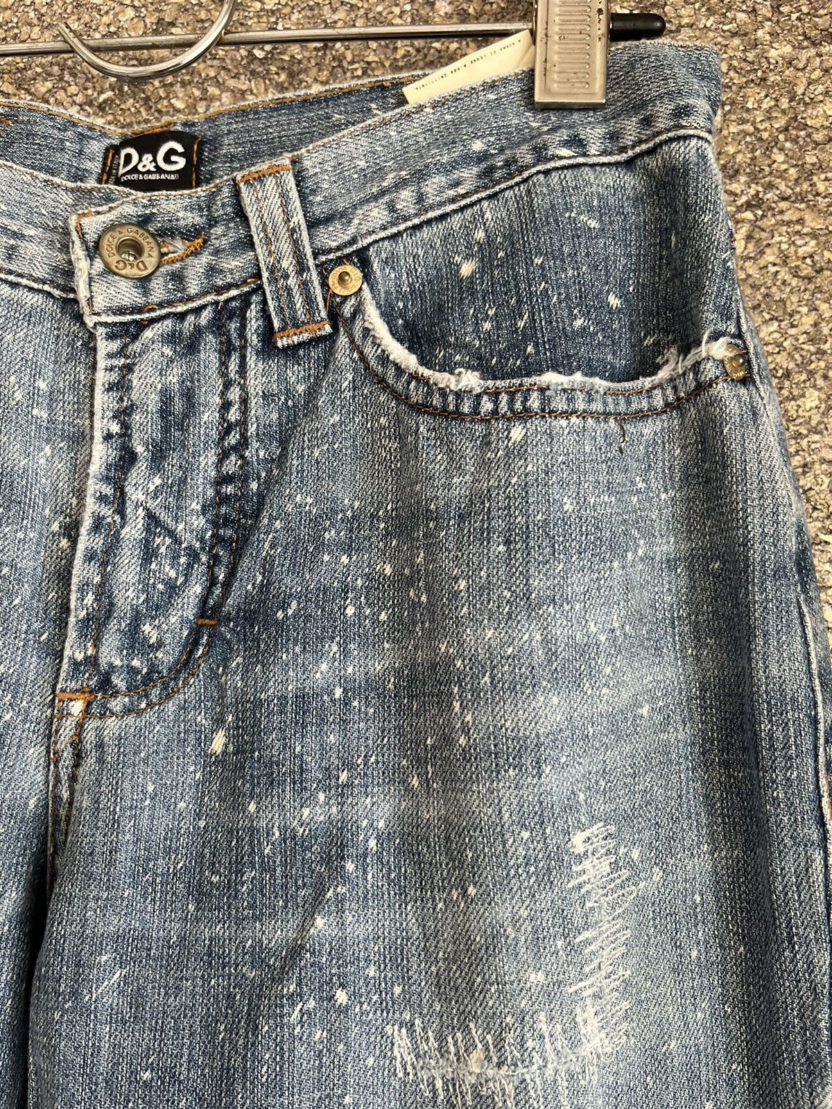 Dolce & Gabbana × If Six Was Nine × Tornado Mart FLARED JEANS D&G ft45 Size US 27 - 4 Thumbnail