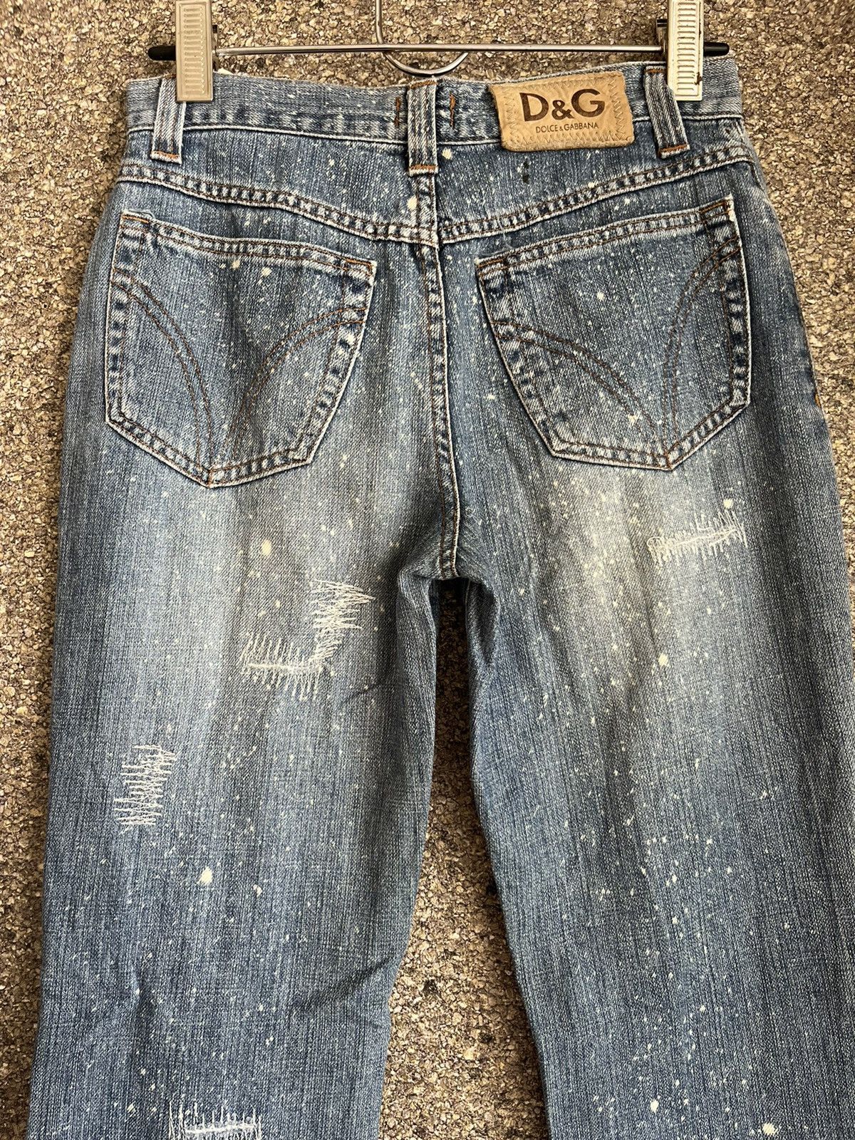 Dolce & Gabbana × If Six Was Nine × Tornado Mart FLARED JEANS D&G ft45 Size US 27 - 7 Thumbnail