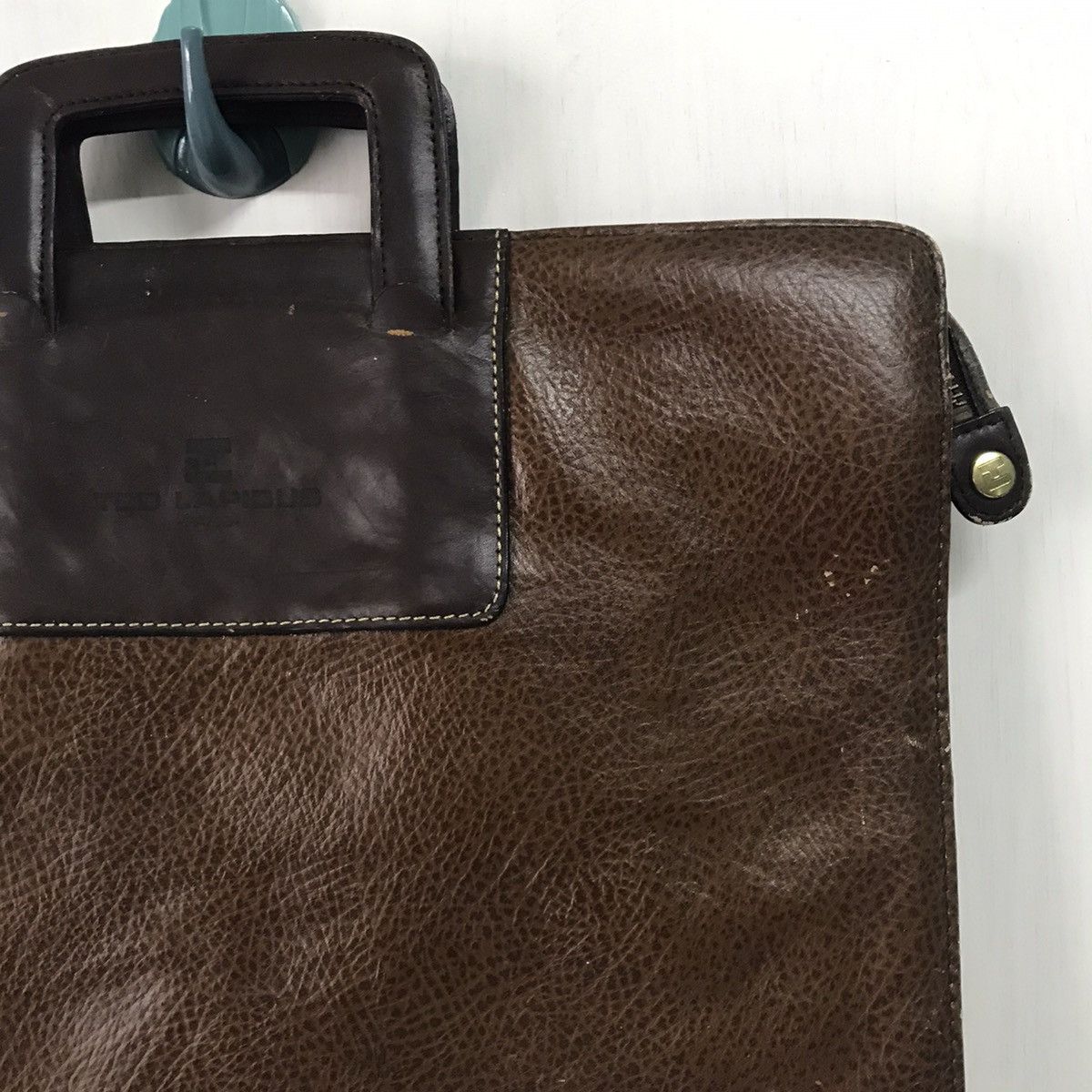 Leather × TED LAPIDUS 🔥 Rare 🔥 Ted lapidus paris leather handcarry handbag Size ONE SIZE - 6 Thumbnail