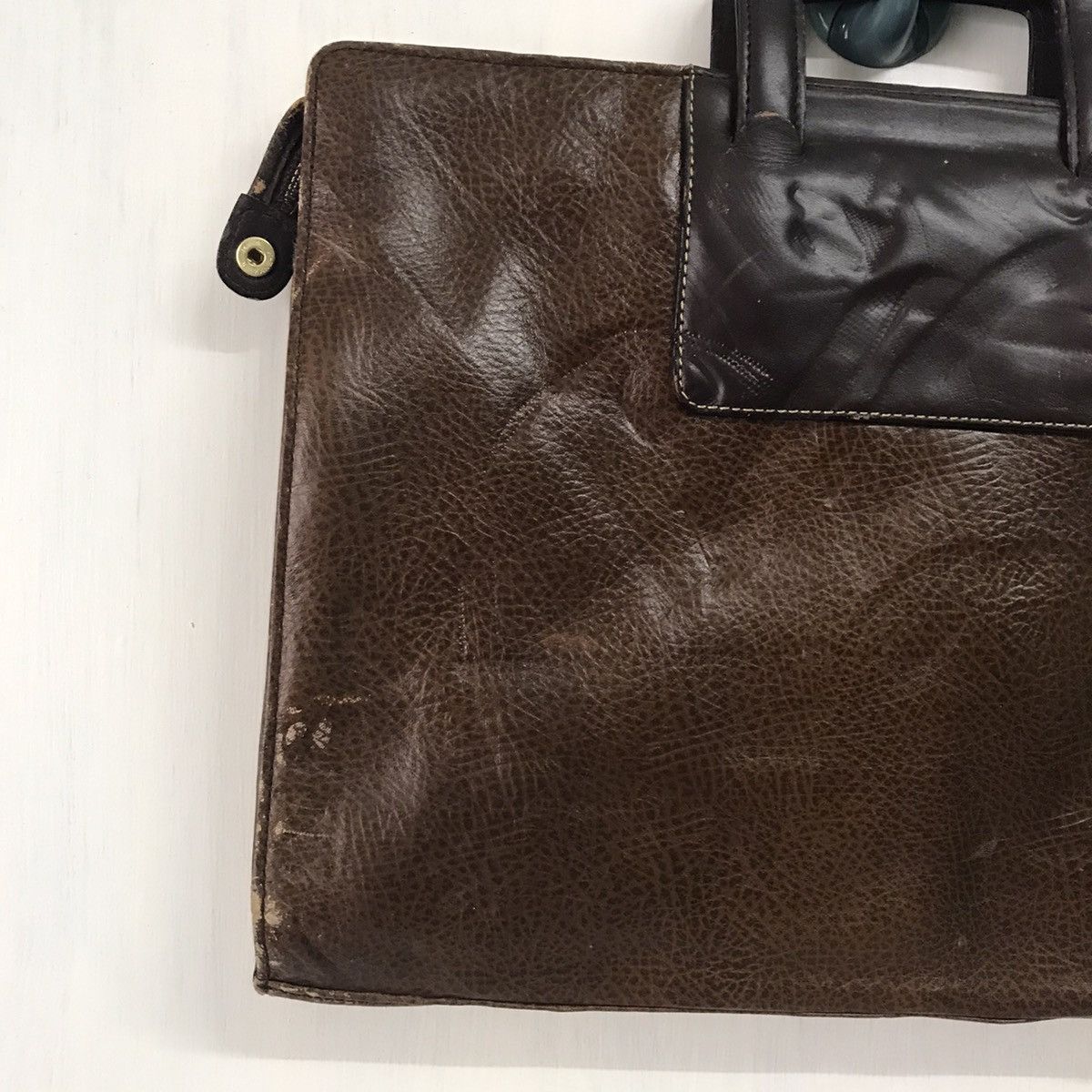 Leather × TED LAPIDUS 🔥 Rare 🔥 Ted lapidus paris leather handcarry handbag Size ONE SIZE - 9 Thumbnail