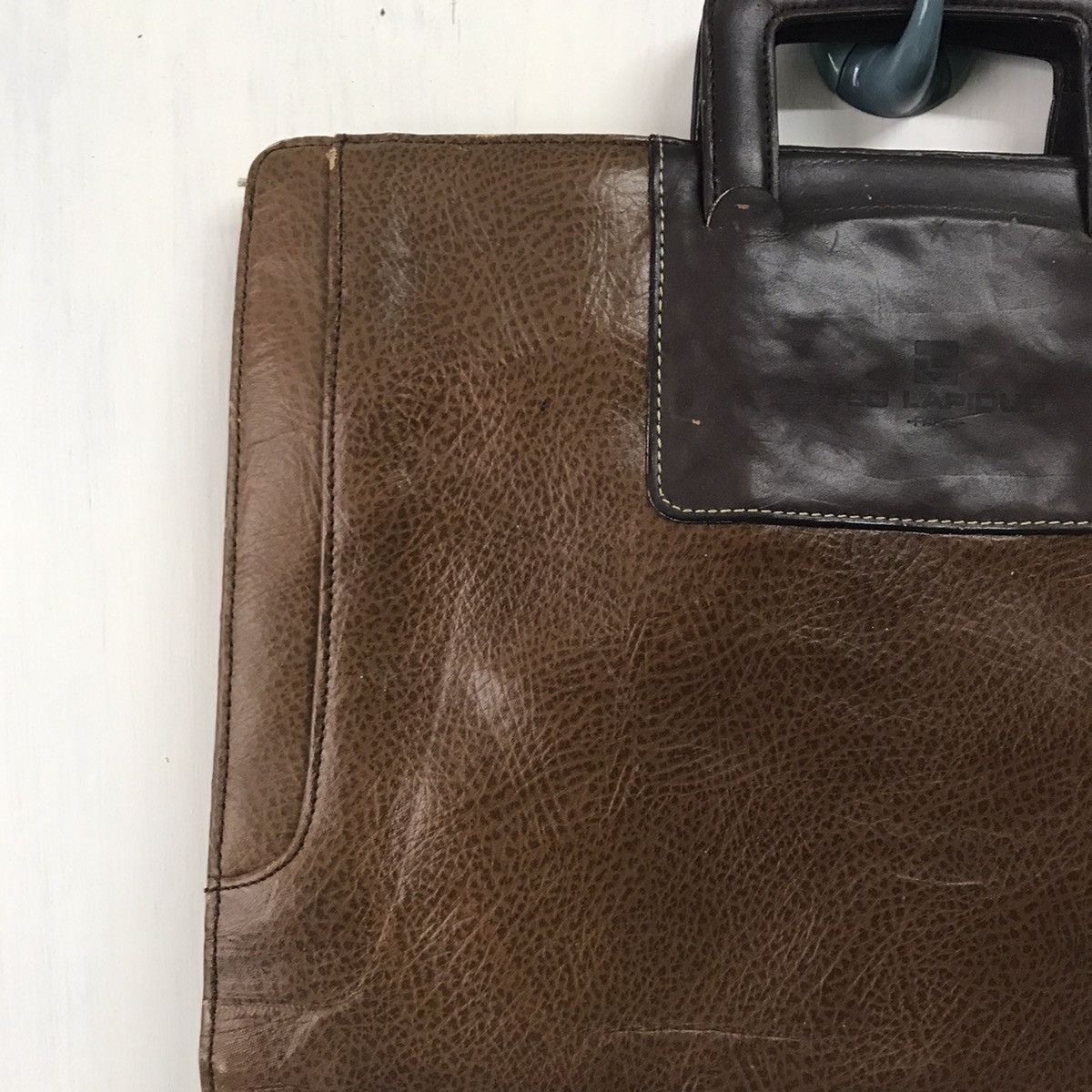 Leather × TED LAPIDUS 🔥 Rare 🔥 Ted lapidus paris leather handcarry handbag Size ONE SIZE - 7 Thumbnail