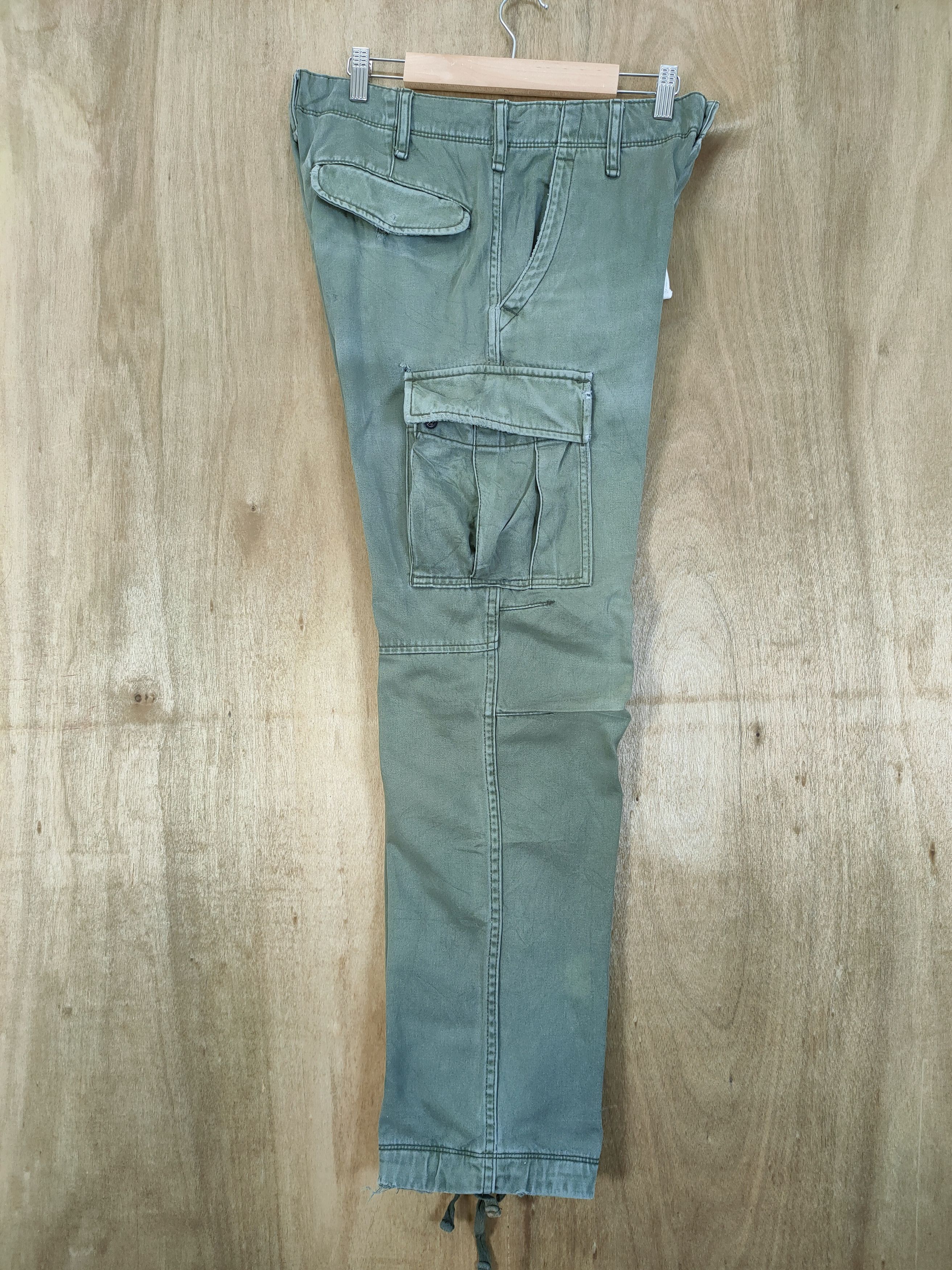 Japanese Brand JAPANESE BRAND FADED CARGO PANTS Size US 30 / EU 46 - 9 Thumbnail