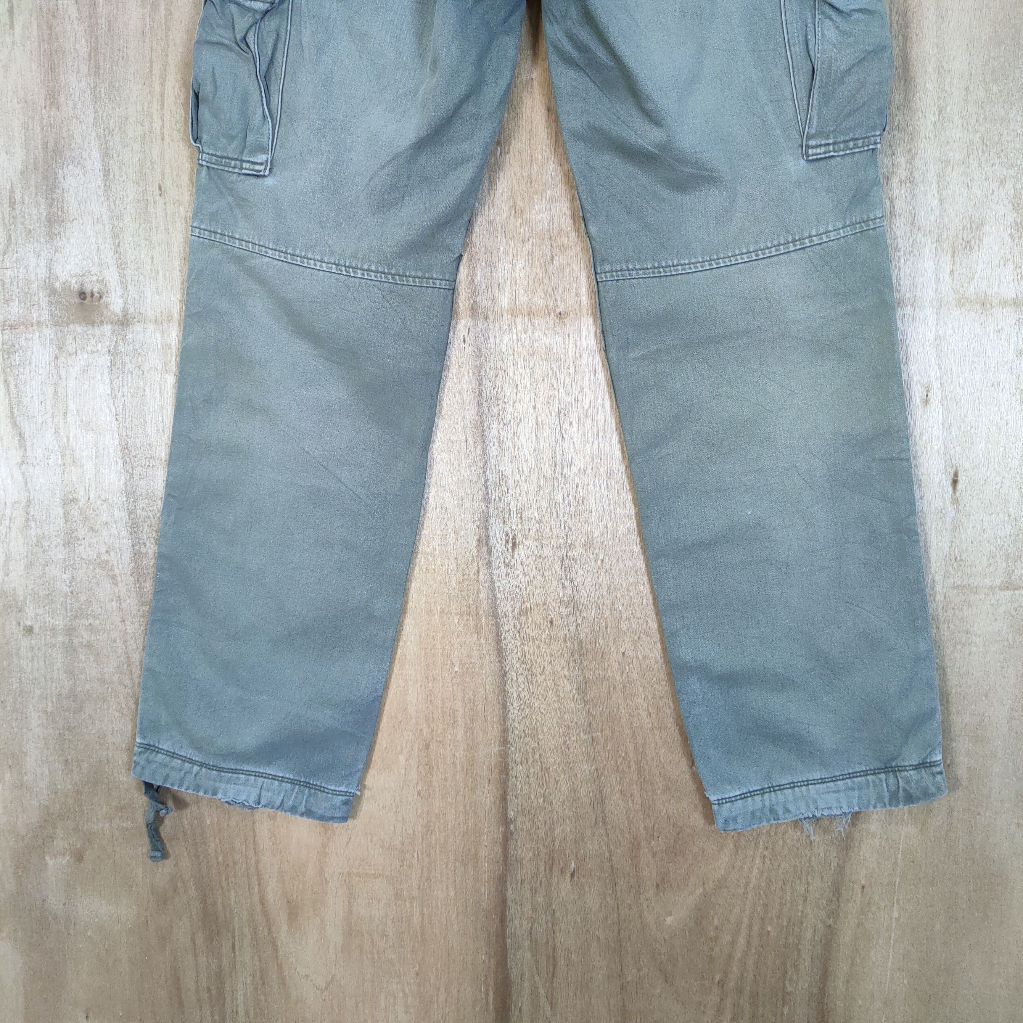Japanese Brand JAPANESE BRAND FADED CARGO PANTS Size US 30 / EU 46 - 8 Thumbnail