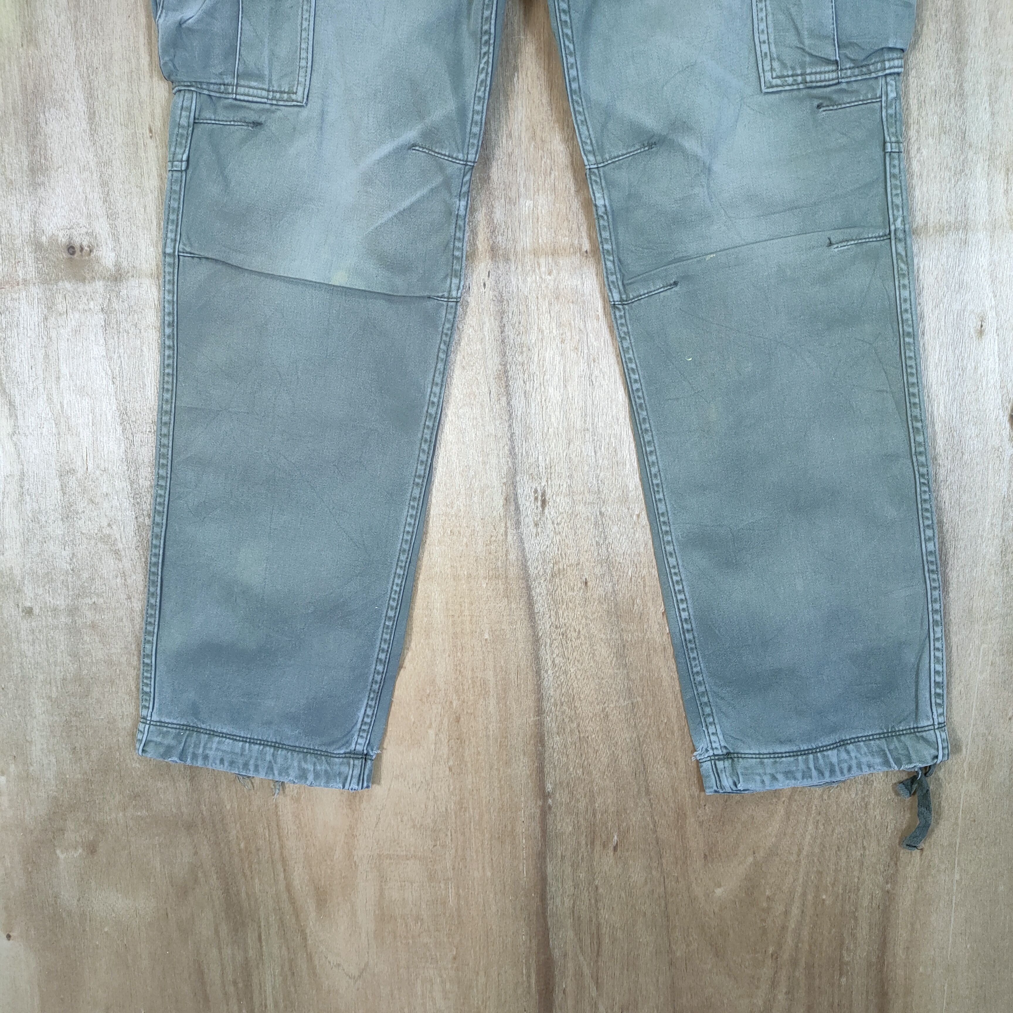 Japanese Brand JAPANESE BRAND FADED CARGO PANTS Size US 30 / EU 46 - 3 Thumbnail