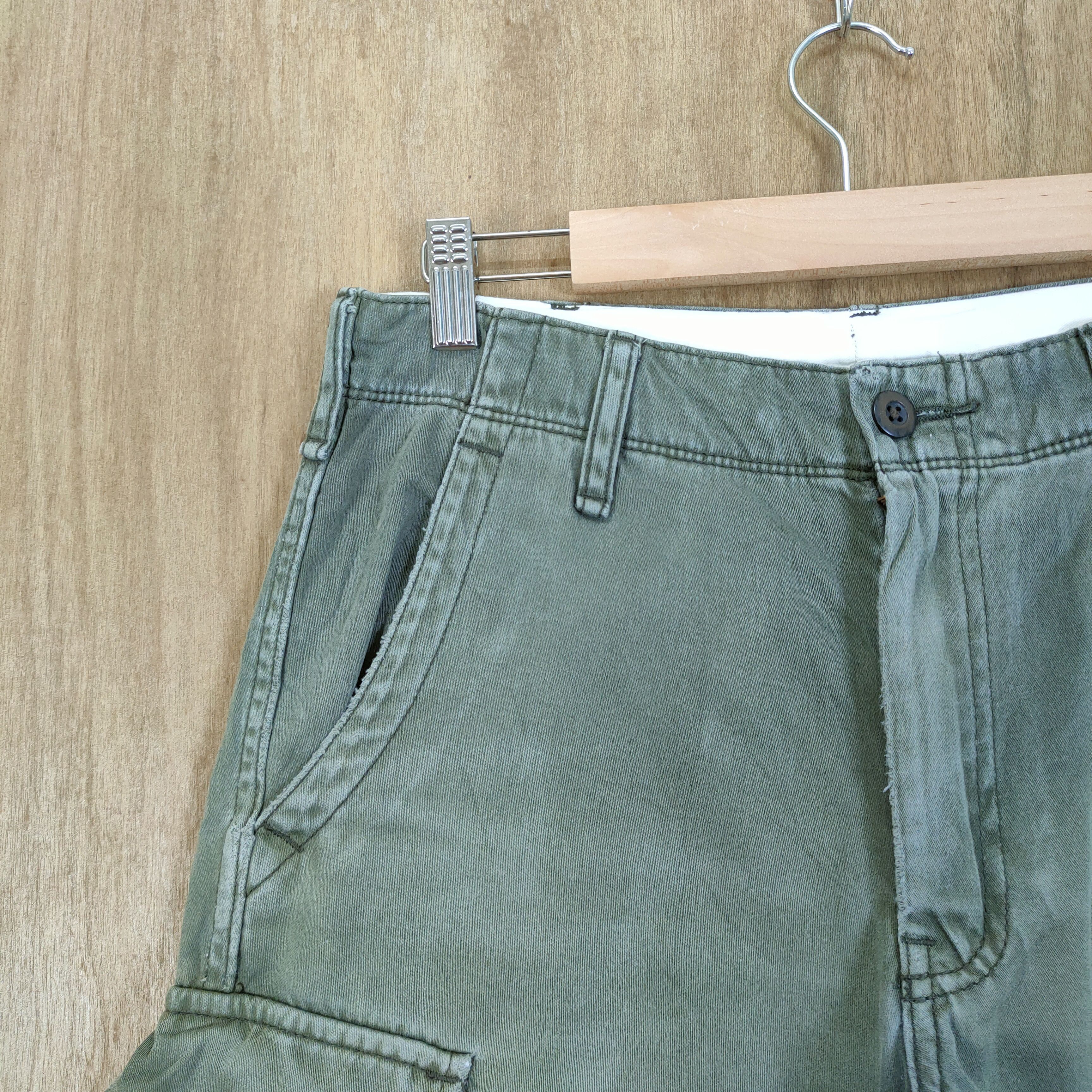 Japanese Brand JAPANESE BRAND FADED CARGO PANTS Size US 30 / EU 46 - 4 Thumbnail