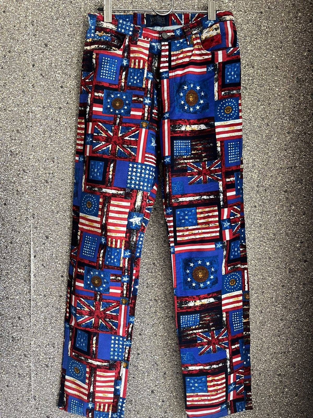 image of Versace Ft45 in Blue, Men's (Size 28)