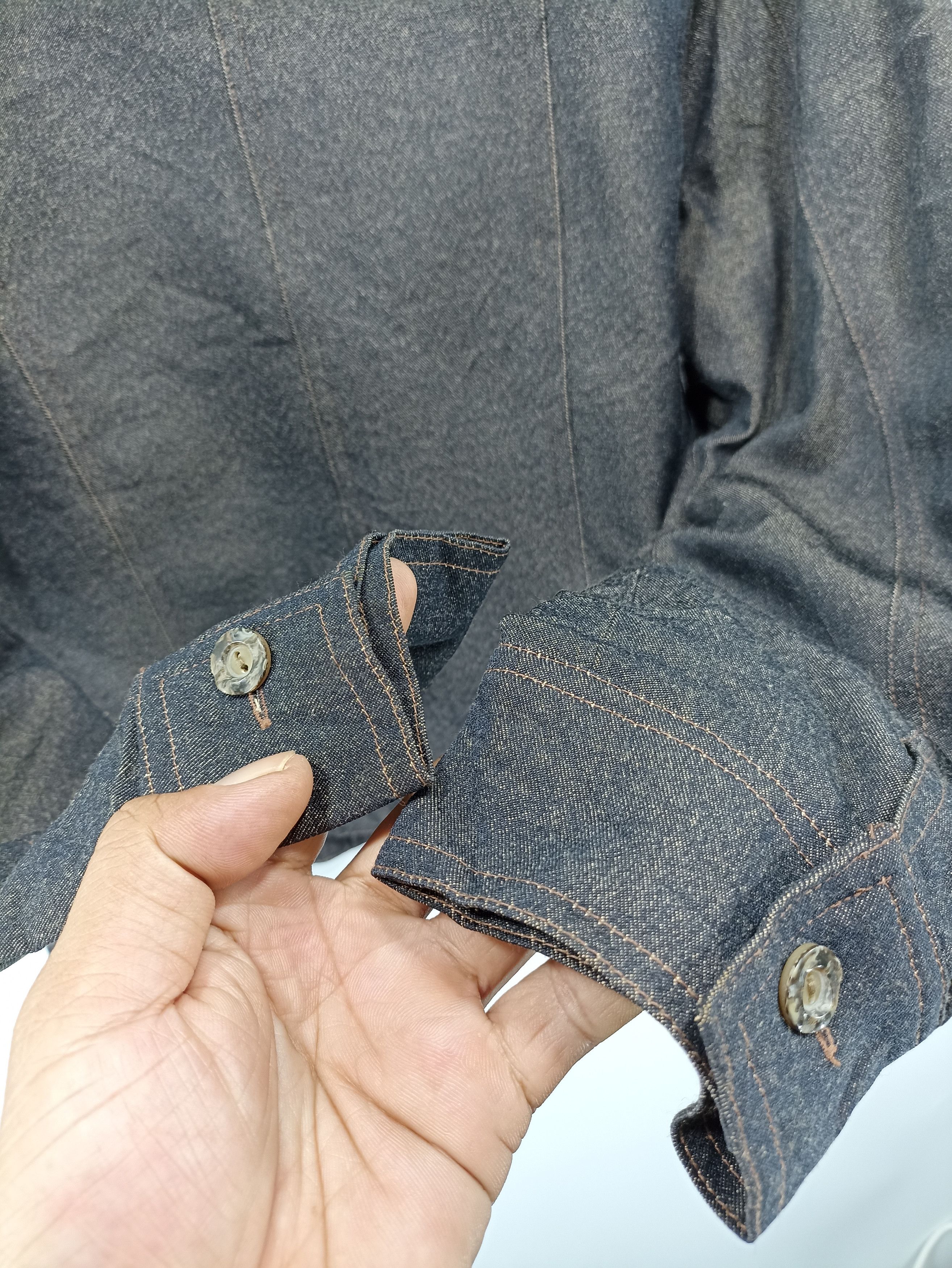 Japanese Brand Japanesebrand denim stretching Jacket Size US S / EU 44-46 / 1 - 3 Thumbnail