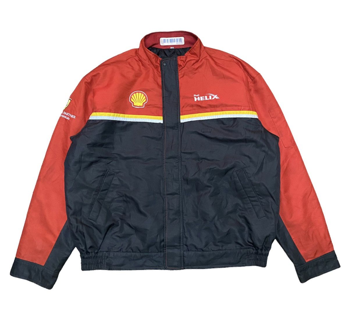 image of Vintage Ferrari Shell Technical Jacket, Men's (Size Large)