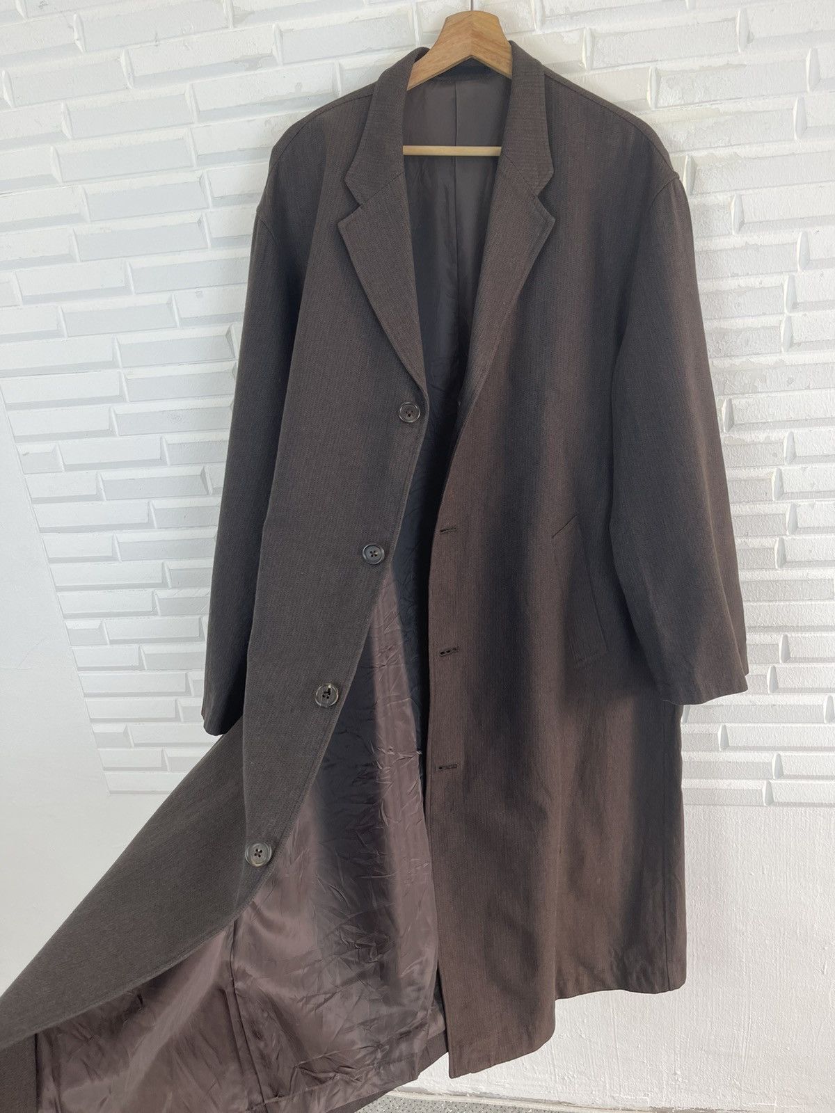 Yohji Yamamoto 🔥ARCHIVAL🔥88” YOHJI YAMAMOTO AVANT- GARDE LONG COAT Size US M / EU 48-50 / 2 - 3 Thumbnail