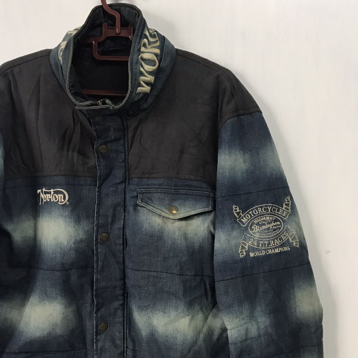 Norton 🔥 STEALS 🔥 Rare vintage norton racing jacket Size US L / EU 52-54 / 3 - 5 Thumbnail