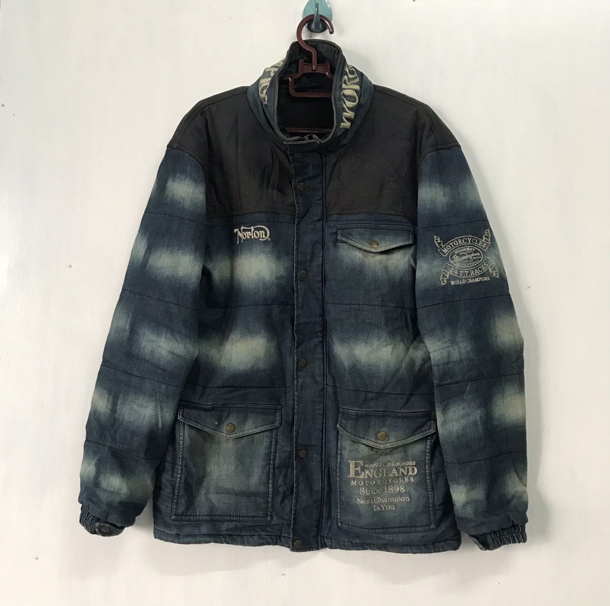 Norton 🔥 STEALS 🔥 Rare vintage norton racing jacket Size US L / EU 52-54 / 3 - 1 Thumbnail
