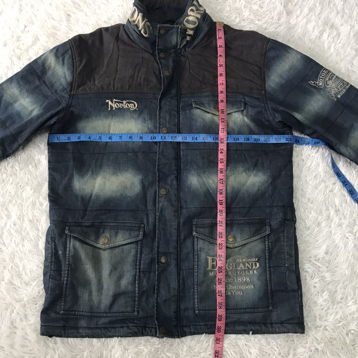Norton 🔥 STEALS 🔥 Rare vintage norton racing jacket Size US L / EU 52-54 / 3 - 19 Thumbnail