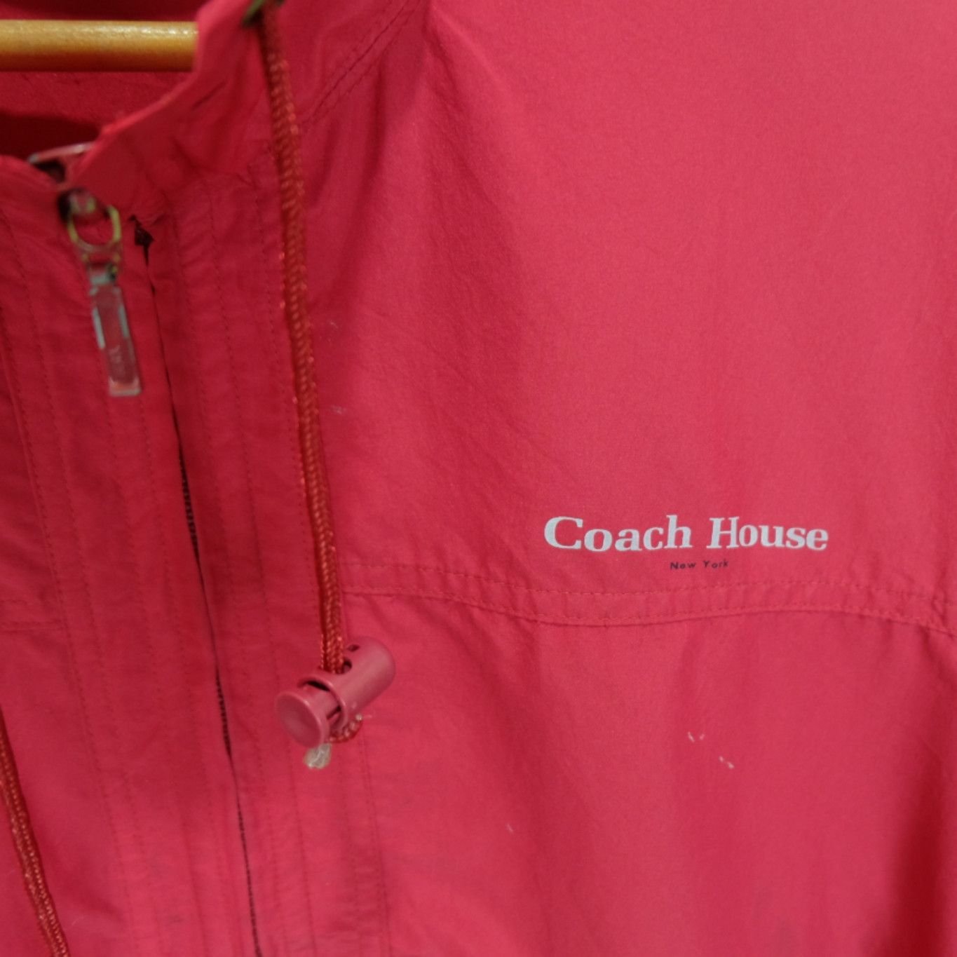 Coach × Vintage Vintage 90's COACH HOUSE Minimalist Windbreaker Golf Jacket Size US L / EU 52-54 / 3 - 6 Thumbnail