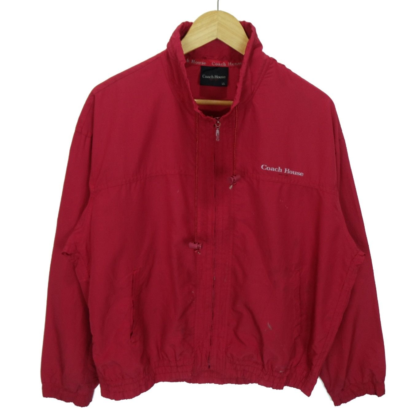 Coach × Vintage Vintage 90's COACH HOUSE Minimalist Windbreaker Golf Jacket Size US L / EU 52-54 / 3 - 2 Thumbnail