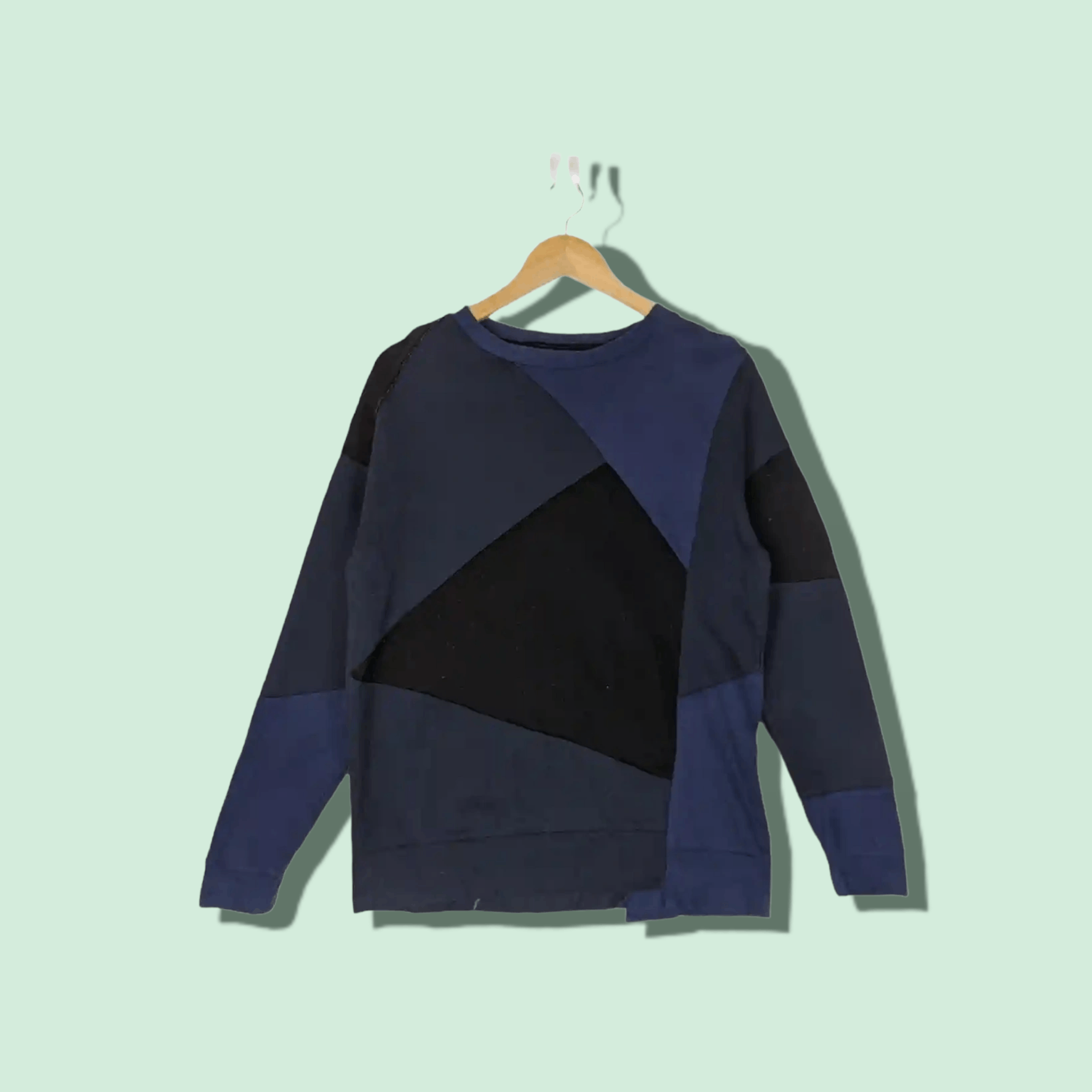 STUDIOUS STUDIOUS Japan Multicolor Patchwork Kapital Sweatshirt Size S / US 4 / IT 40 - 1 Thumbnail