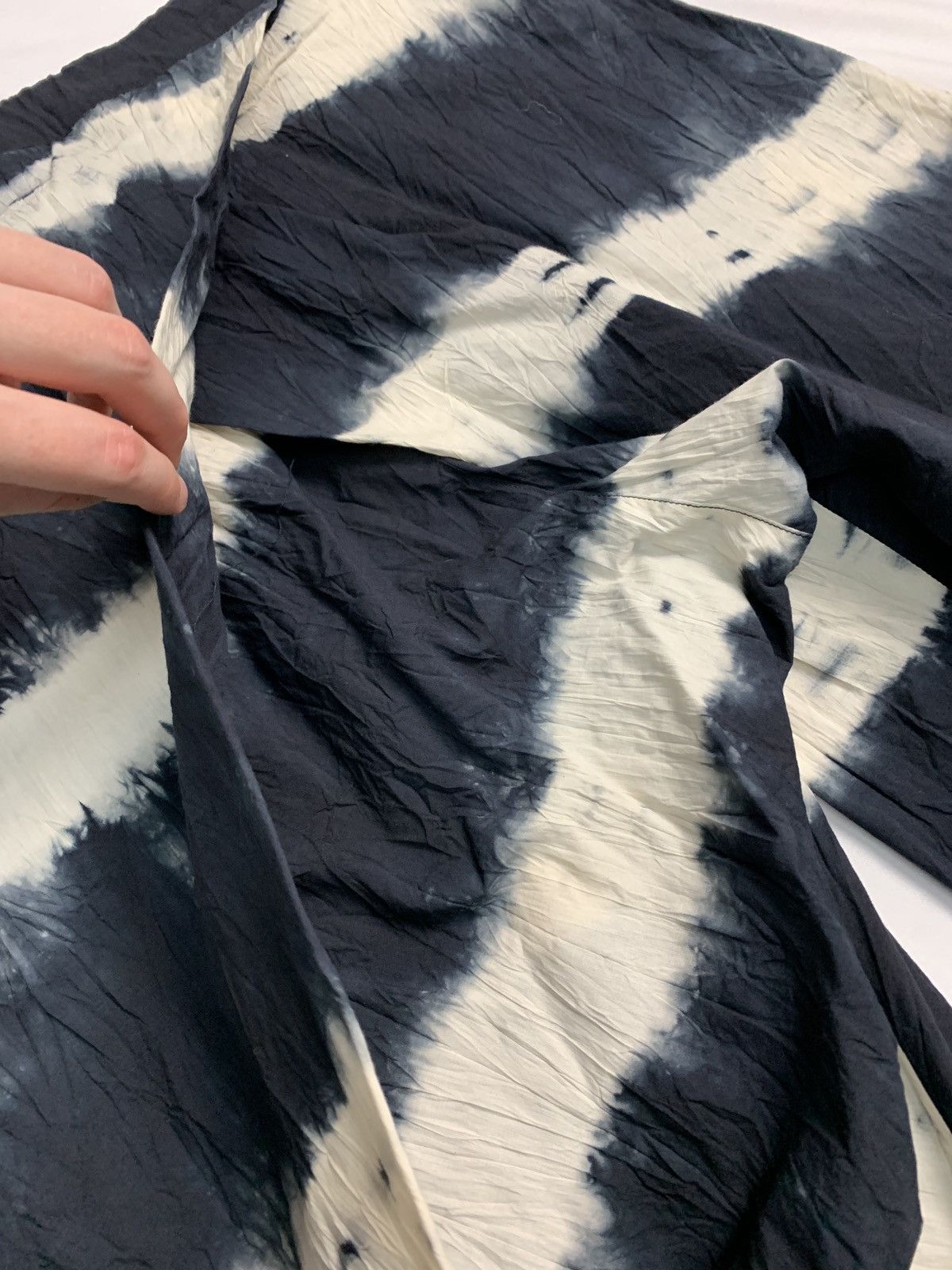 Issey Miyake Vintage 1980’s Issey Miyake Striped Dyed Pants NWT Size US 32 / EU 48 - 4 Thumbnail