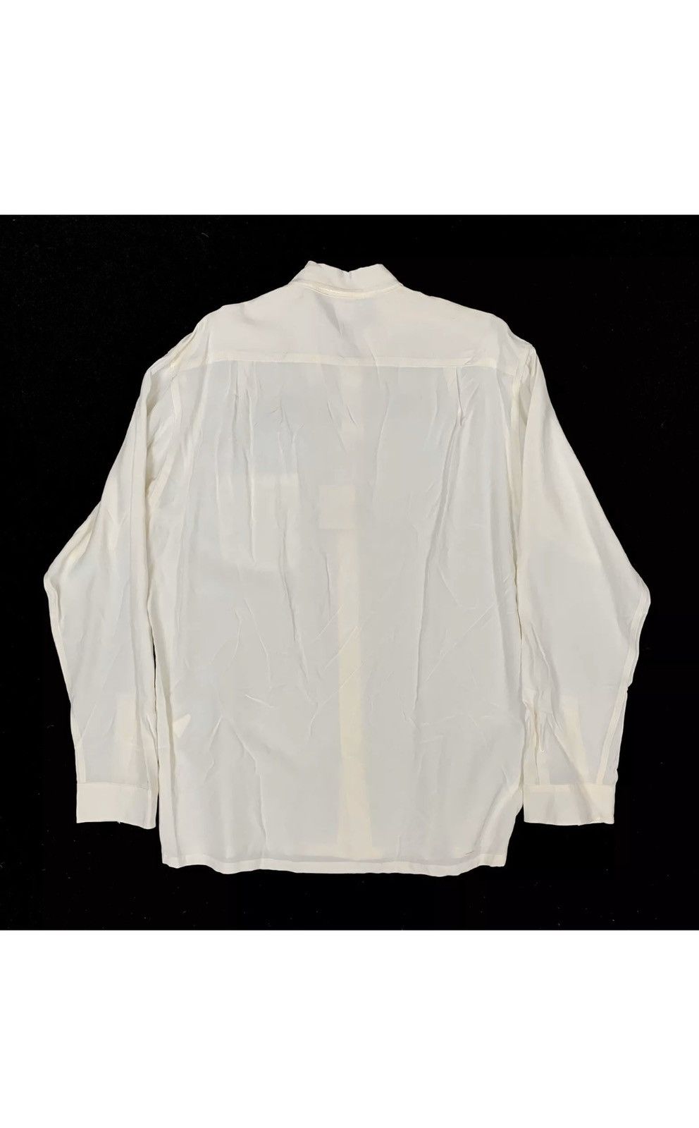 Yohji Yamamoto SS99 Yohji Yamamoto Pour Homme White Dress Shirt - Size M Size US M / EU 48-50 / 2 - 5 Thumbnail
