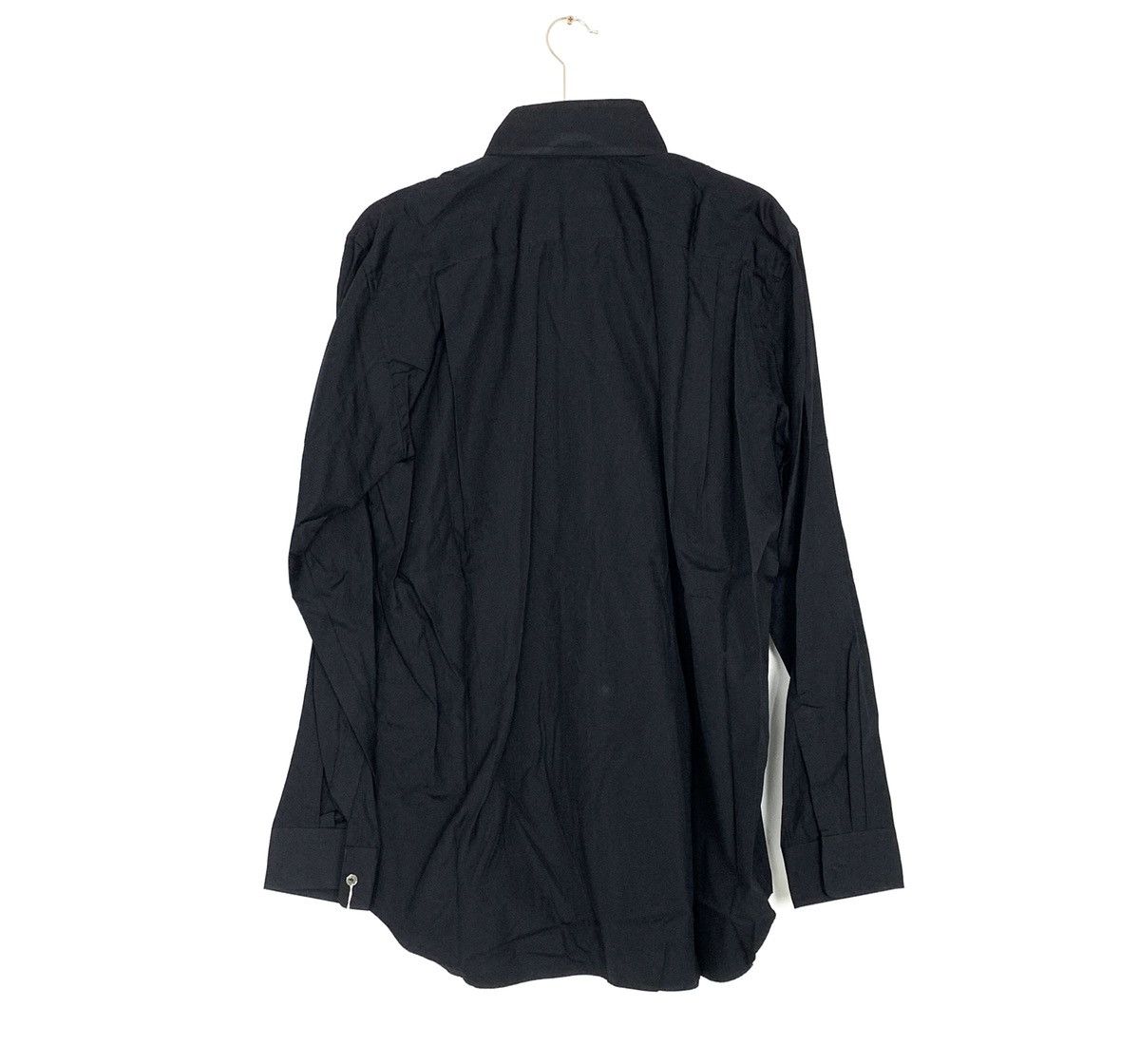Comme des Garcons Comme Des Garcons Homme Plus Black Long Sleeve Dress Shirt Size US L / EU 52-54 / 3 - 2 Thumbnail