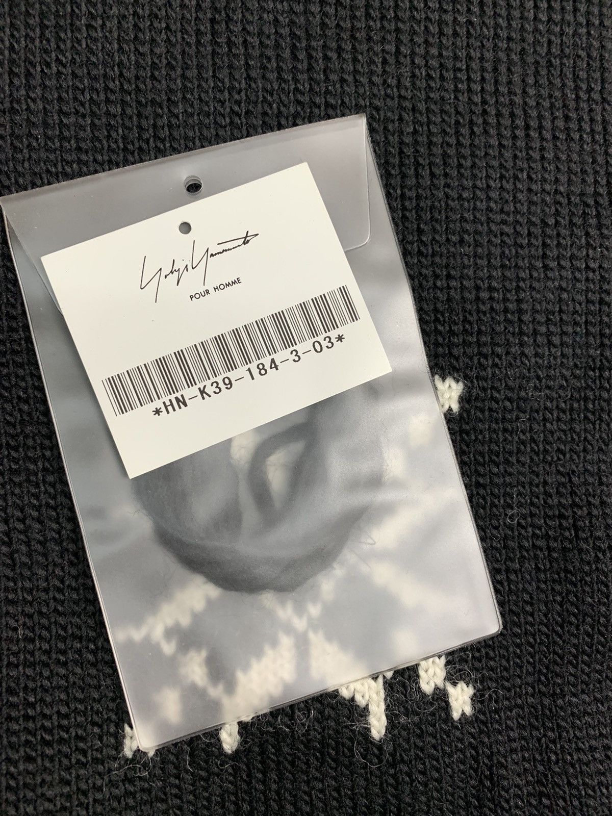 Yohji Yamamoto aw2005 Yohji Yamamoto Pour Homme Knot Snowflake Sweater Size US M / EU 48-50 / 2 - 3 Thumbnail