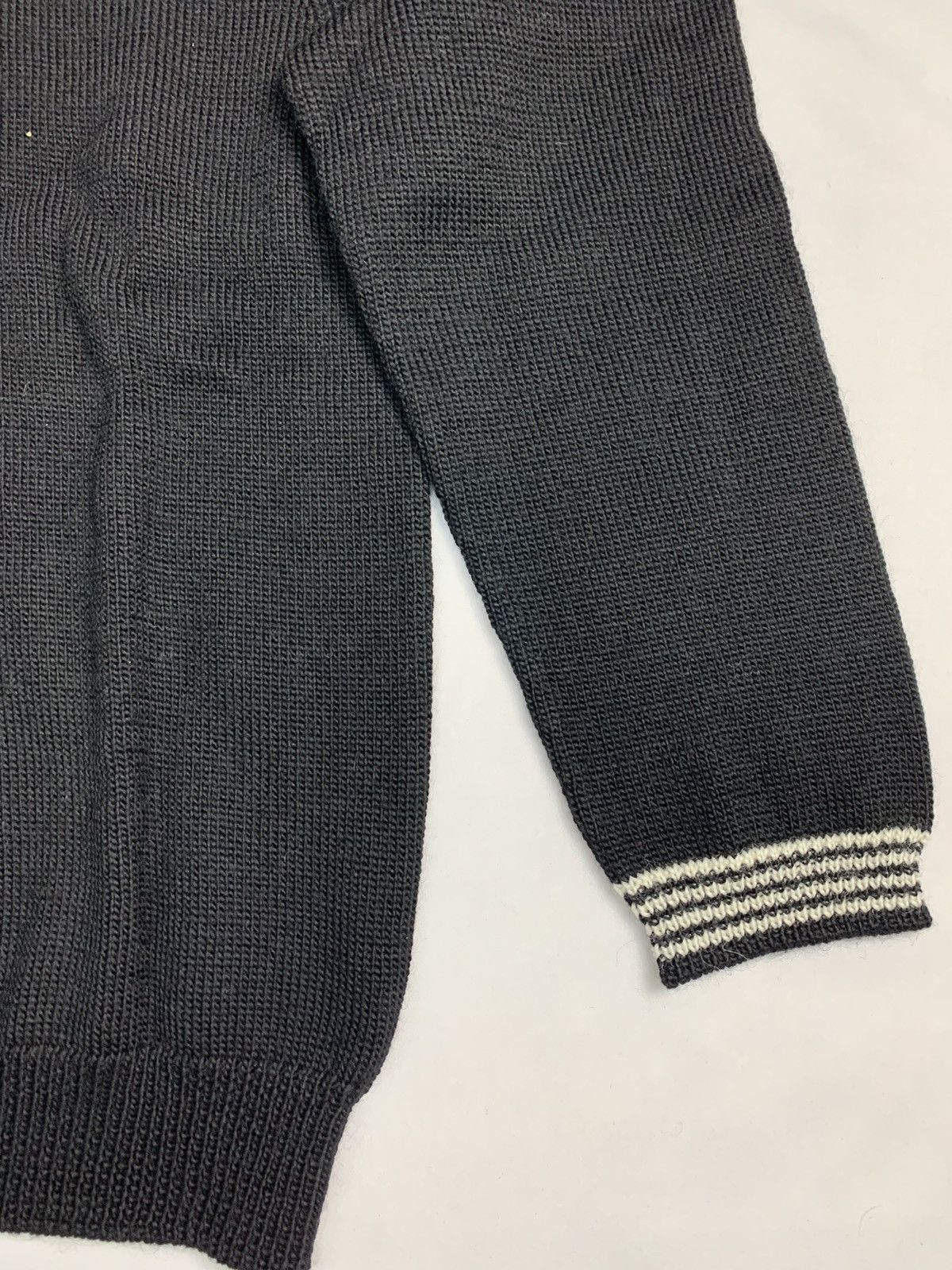 Yohji Yamamoto aw2005 Yohji Yamamoto Pour Homme Knot Snowflake Sweater Size US M / EU 48-50 / 2 - 2 Thumbnail