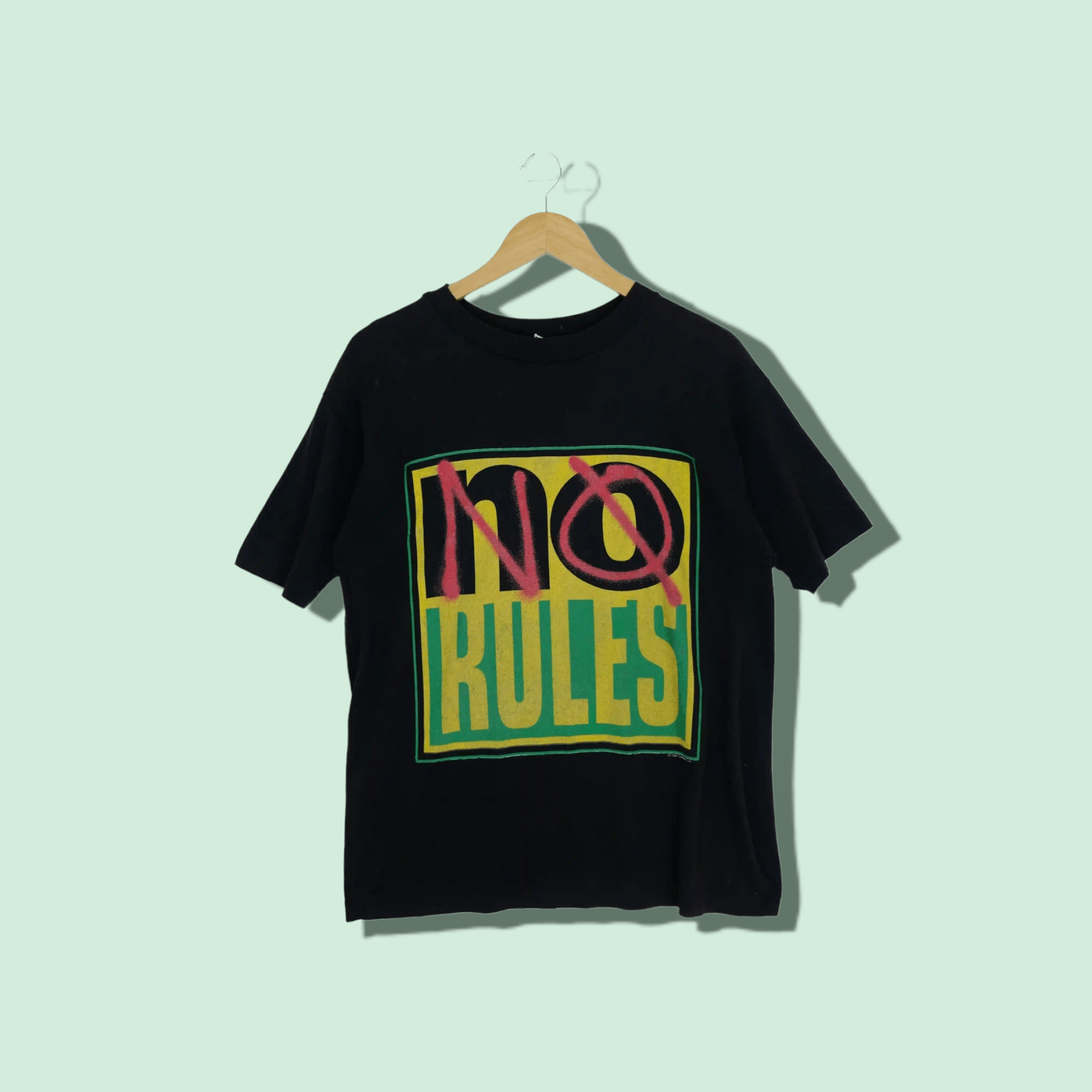 Vintage Vintage 80's SUN SPORTSWEAR No Rules Graphic T Shirt