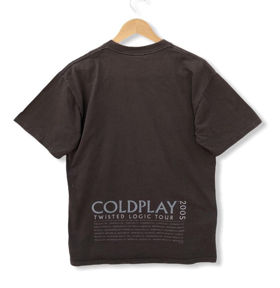 Band Tees VINTAGE Y2K 05’ COLDPLAY LINED UP TWISTED LOGIC TOUR TEE Size US M / EU 48-50 / 2 - 2 Thumbnail