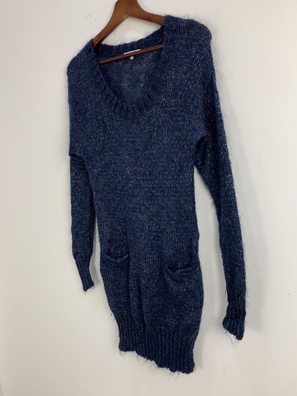 Designer × Japanese Brand ZAZIE Blinker Crochet Twist Cable Fur Long Knitwear Sweater Size US S / EU 44-46 / 1 - 6 Thumbnail