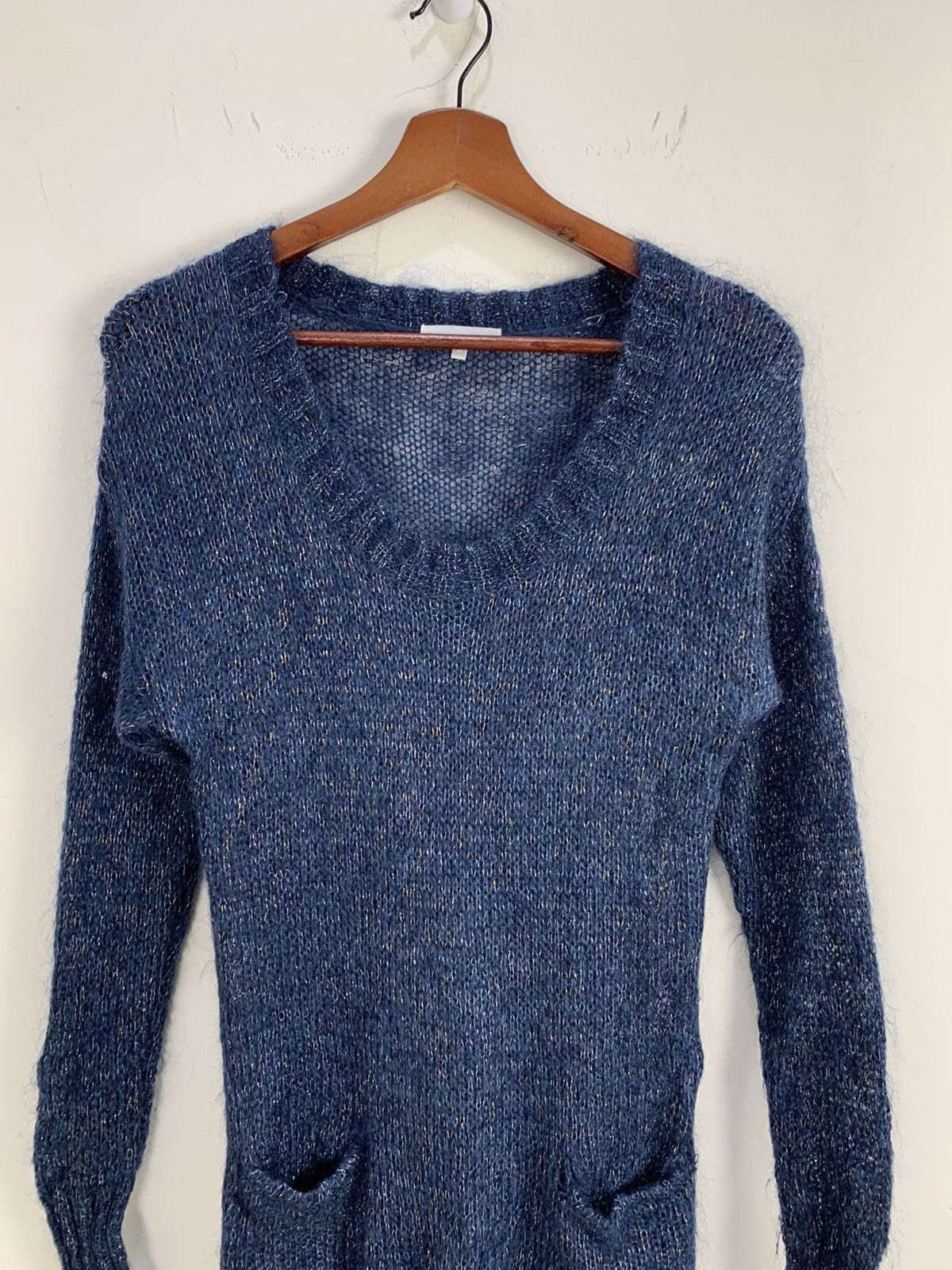 Designer × Japanese Brand ZAZIE Blinker Crochet Twist Cable Fur Long Knitwear Sweater Size US S / EU 44-46 / 1 - 3 Thumbnail