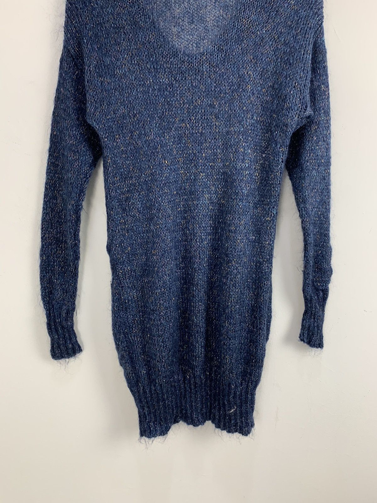 Designer × Japanese Brand ZAZIE Blinker Crochet Twist Cable Fur Long Knitwear Sweater Size US S / EU 44-46 / 1 - 10 Thumbnail