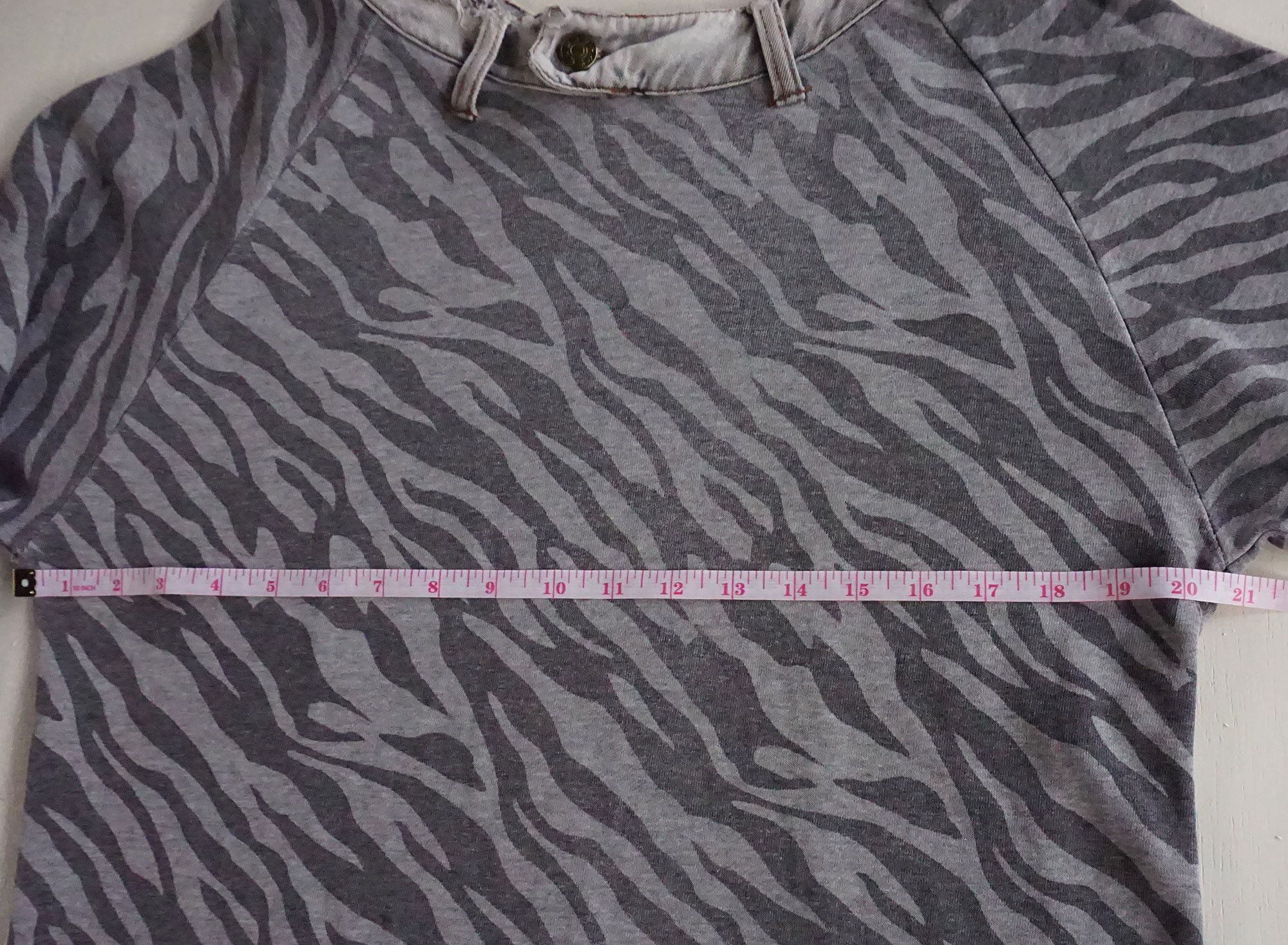 Japanese Brand Tiger Stripe Camo Sweatshirt with Jeans-waist Neck Size US M / EU 48-50 / 2 - 6 Thumbnail