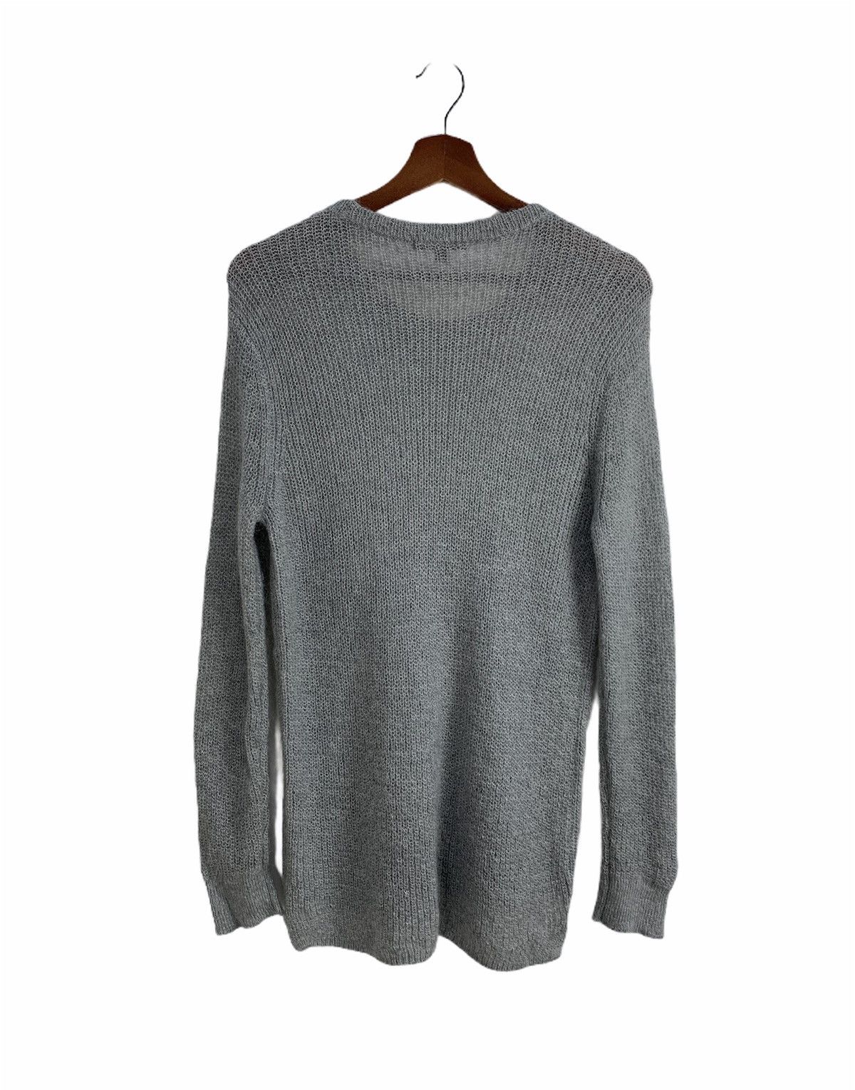 Aran Isles Knitwear × Japanese Brand × Uniqlo UNIQLO MeshNet Aran Crochet Fisherman Long Knitwear Sweater Size US M / EU 48-50 / 2 - 2 Thumbnail