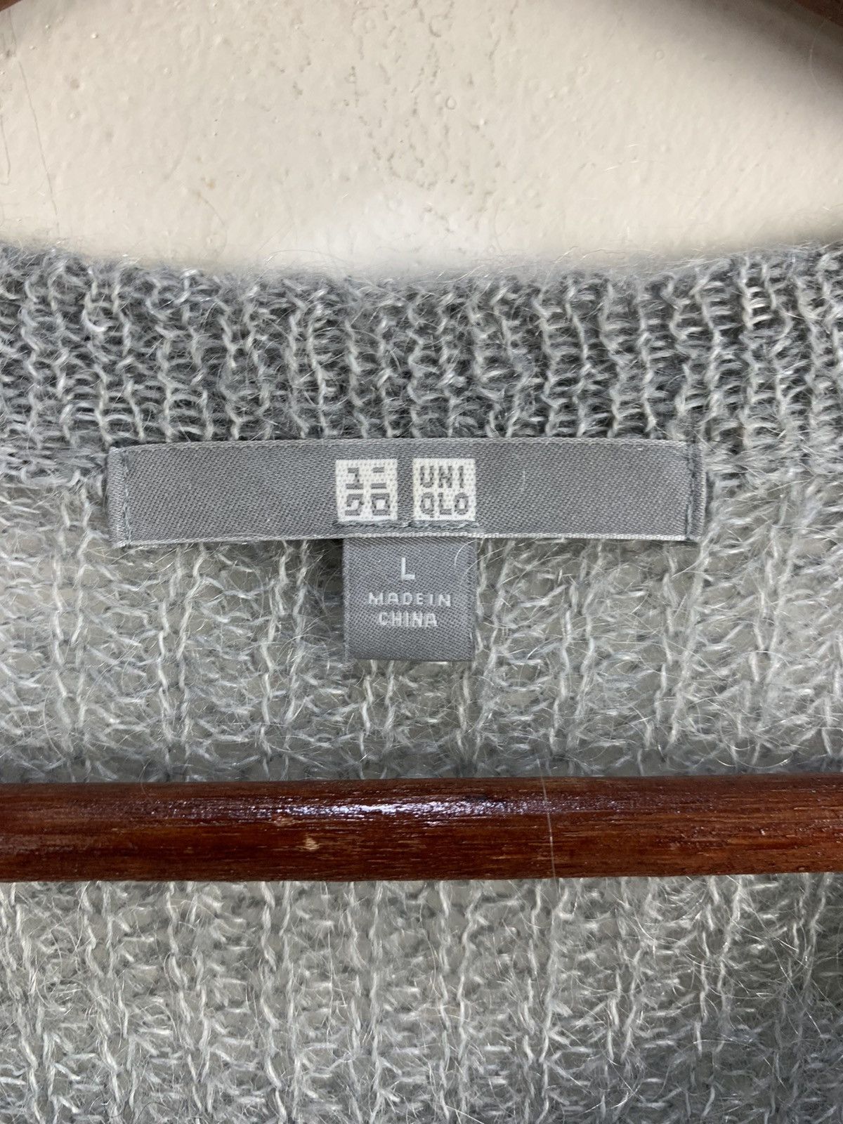Aran Isles Knitwear × Japanese Brand × Uniqlo UNIQLO MeshNet Aran Crochet Fisherman Long Knitwear Sweater Size US M / EU 48-50 / 2 - 13 Thumbnail