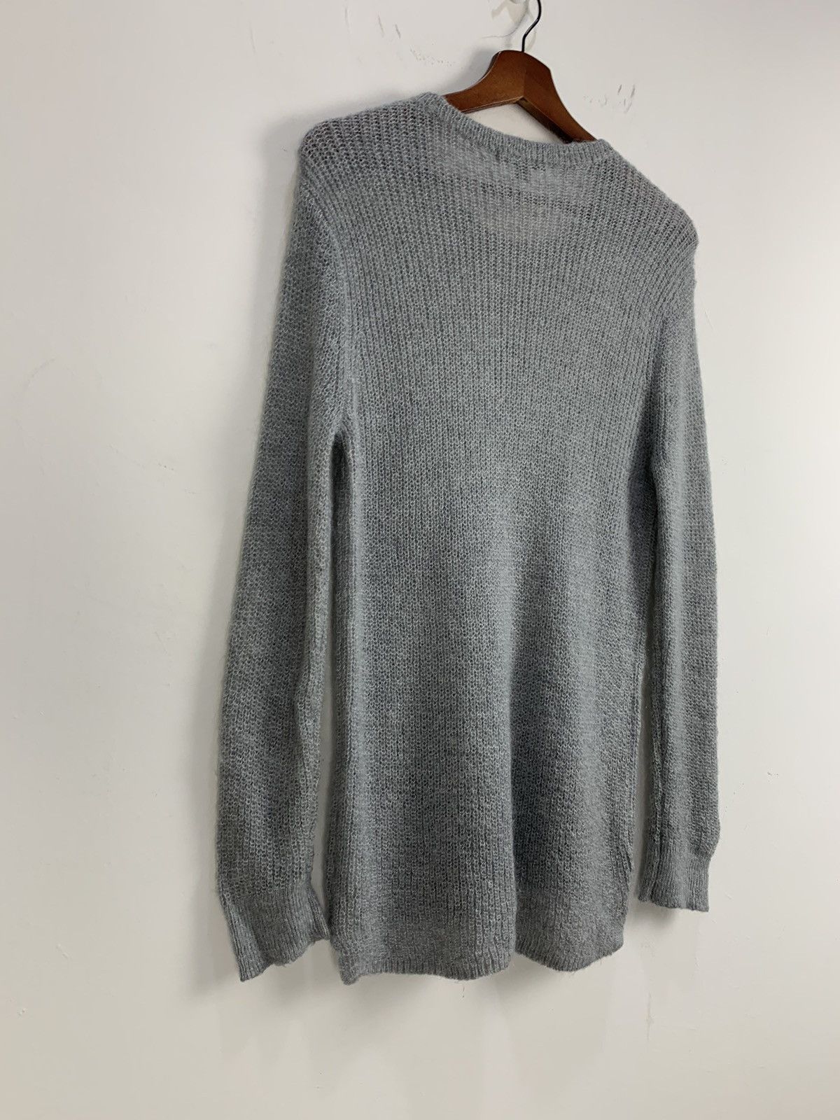 Aran Isles Knitwear × Japanese Brand × Uniqlo UNIQLO MeshNet Aran Crochet Fisherman Long Knitwear Sweater Size US M / EU 48-50 / 2 - 11 Thumbnail