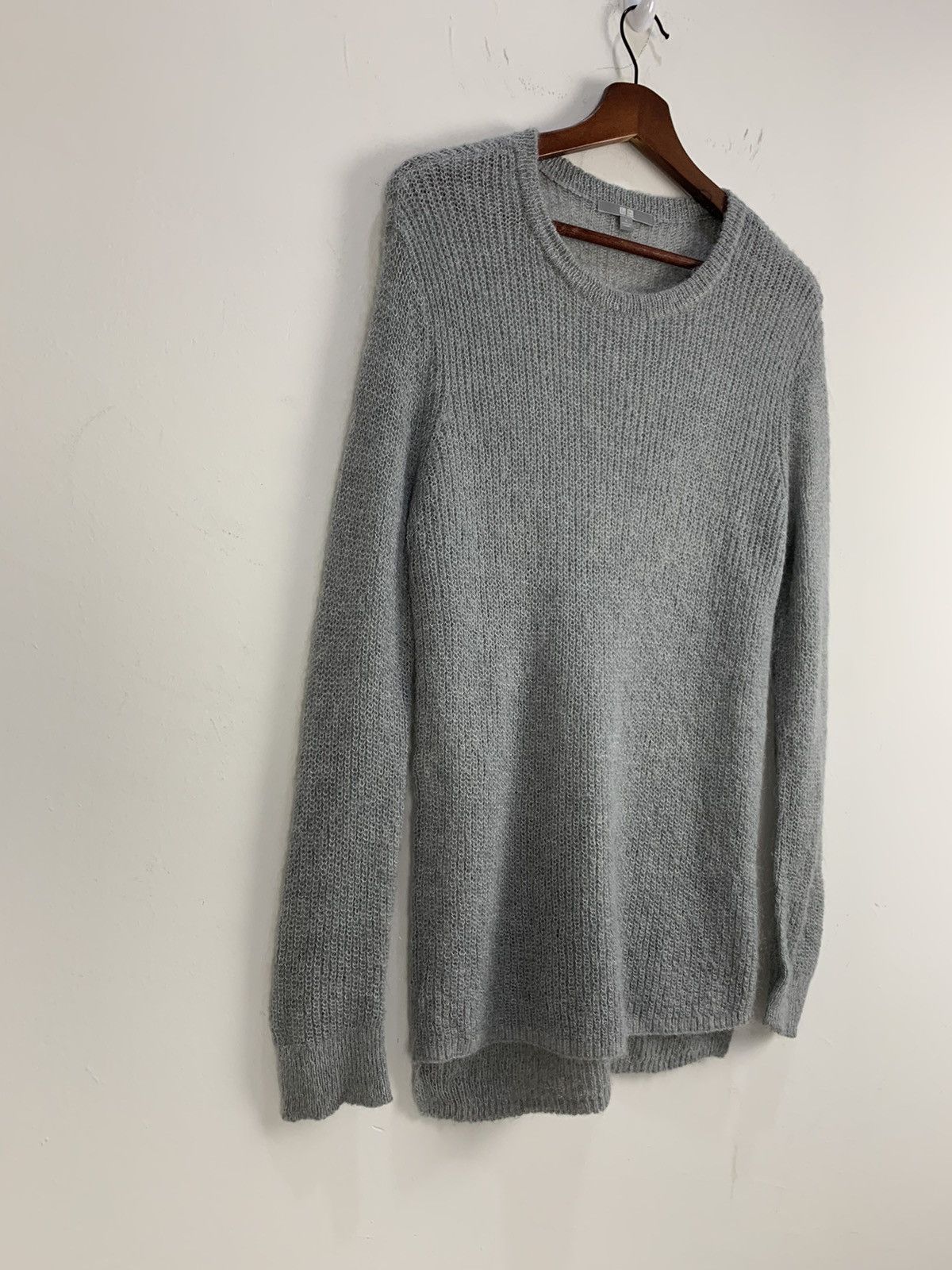Aran Isles Knitwear × Japanese Brand × Uniqlo UNIQLO MeshNet Aran Crochet Fisherman Long Knitwear Sweater Size US M / EU 48-50 / 2 - 5 Thumbnail
