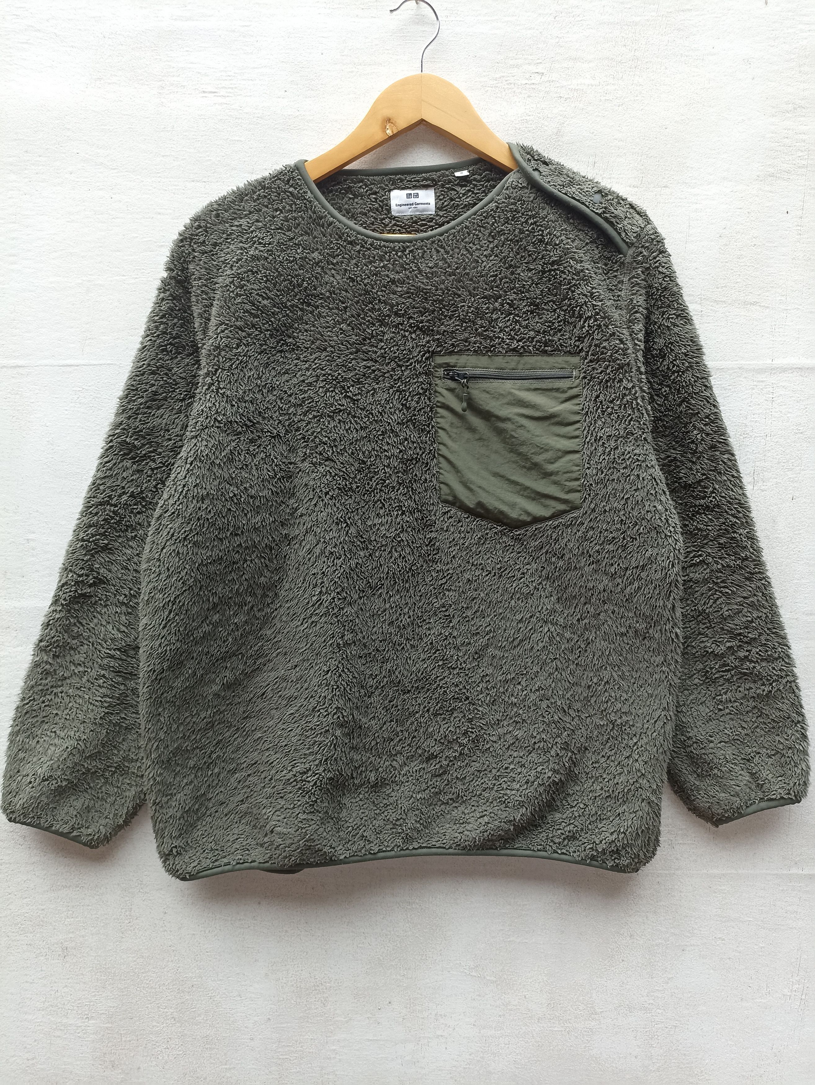 Engineered Garments × Uniqlo FW2019 Engineered Garments Uniqlo Super Cozy fleece pullover Size US M / EU 48-50 / 2 - 4 Thumbnail