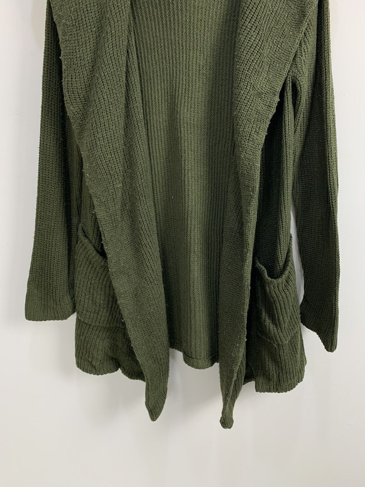 Japanese Brand RPS Military Crochet Knitwear Long Cardigan Hoodie Sweater Size L / US 10 / IT 46 - 5 Thumbnail