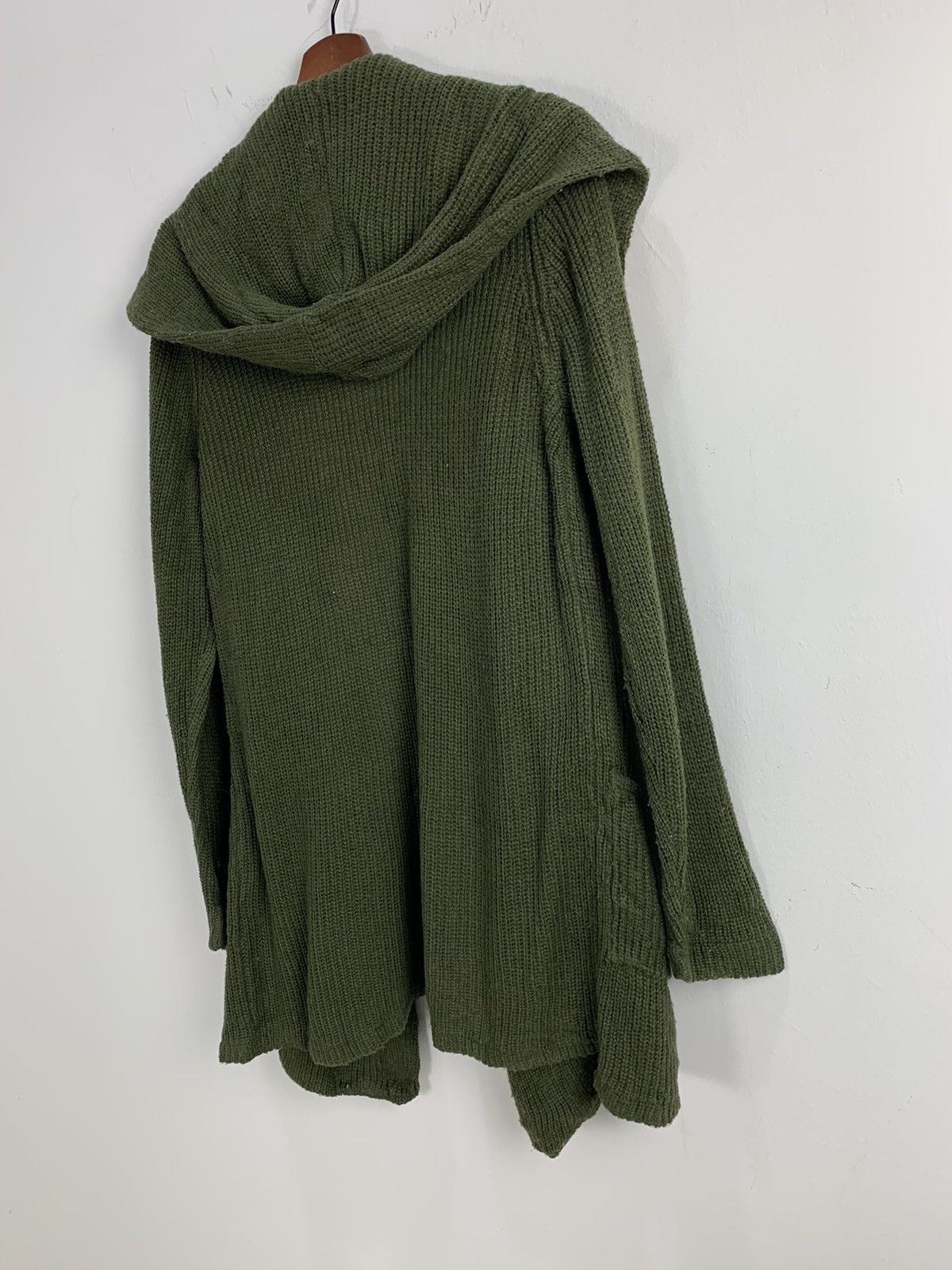 Japanese Brand RPS Military Crochet Knitwear Long Cardigan Hoodie Sweater Size L / US 10 / IT 46 - 16 Thumbnail